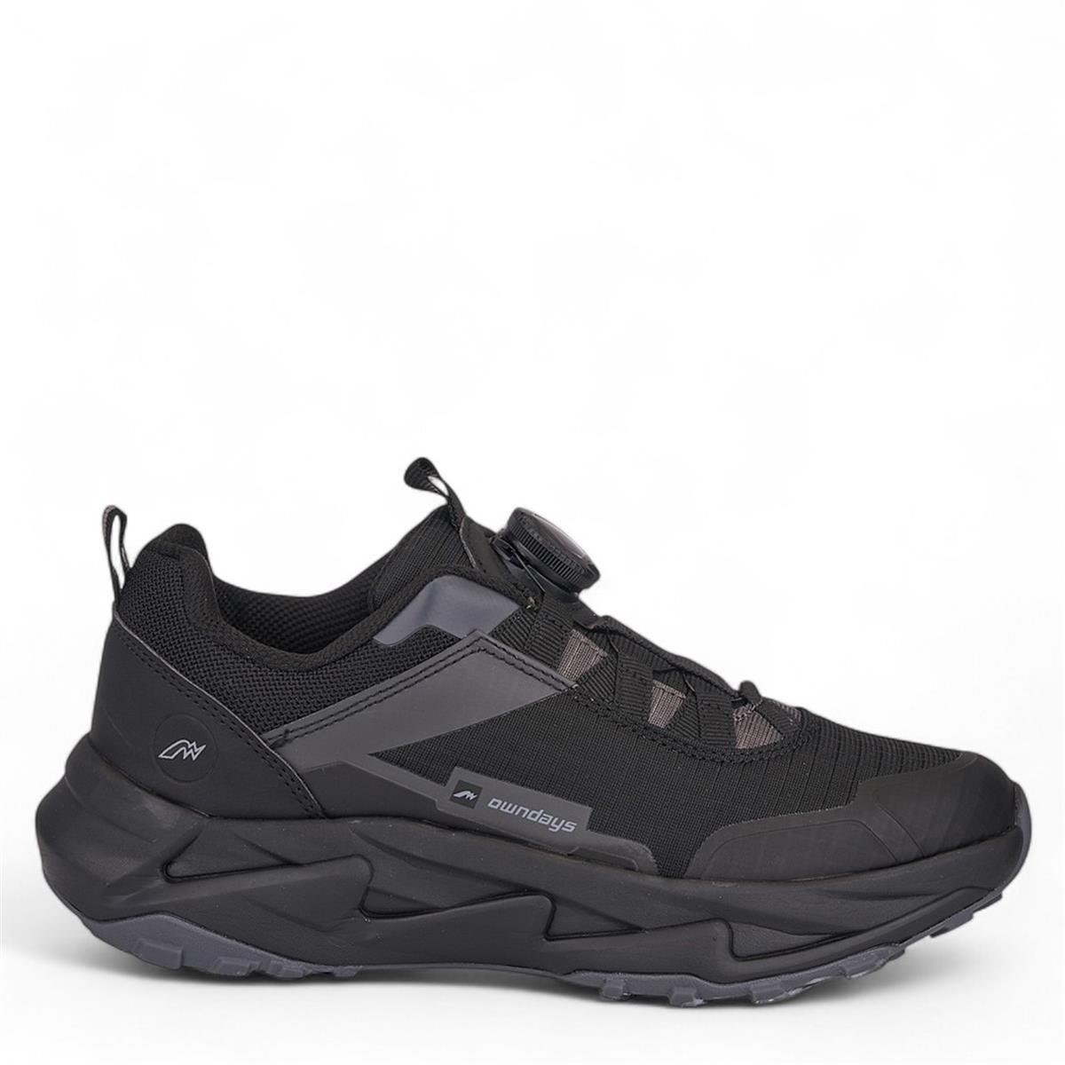 4803 Genç Suya Dayanıklı Rahat Sneaker - Siyah
