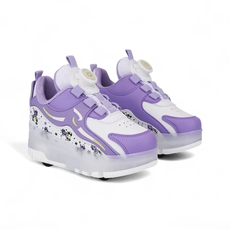0910 Kız Çocuk Işıklı Tekerlekli Sneaker