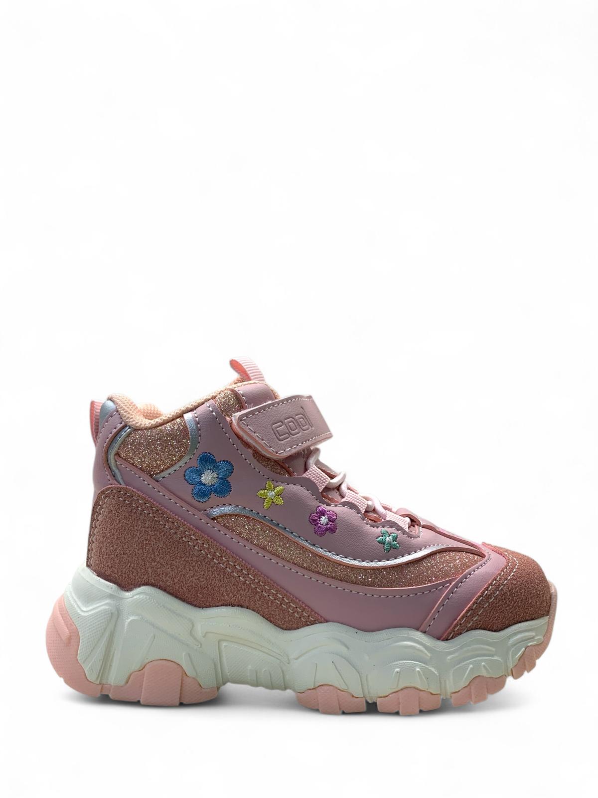 Bella Kız Çocuk Okul Öncesi Rahat Spor Bot - Pudra