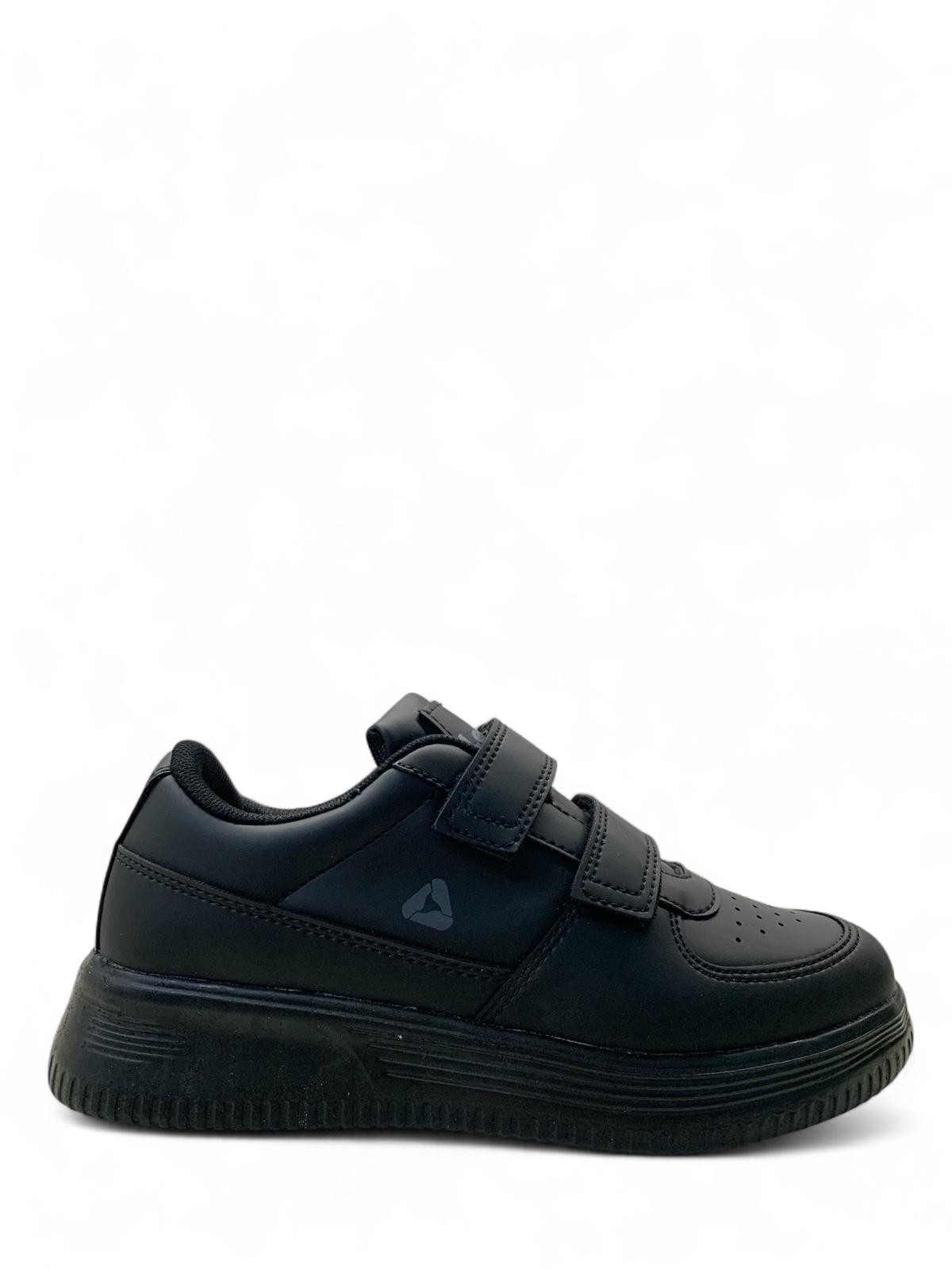 4208 Genç Bantlı Sneaker - Siyah