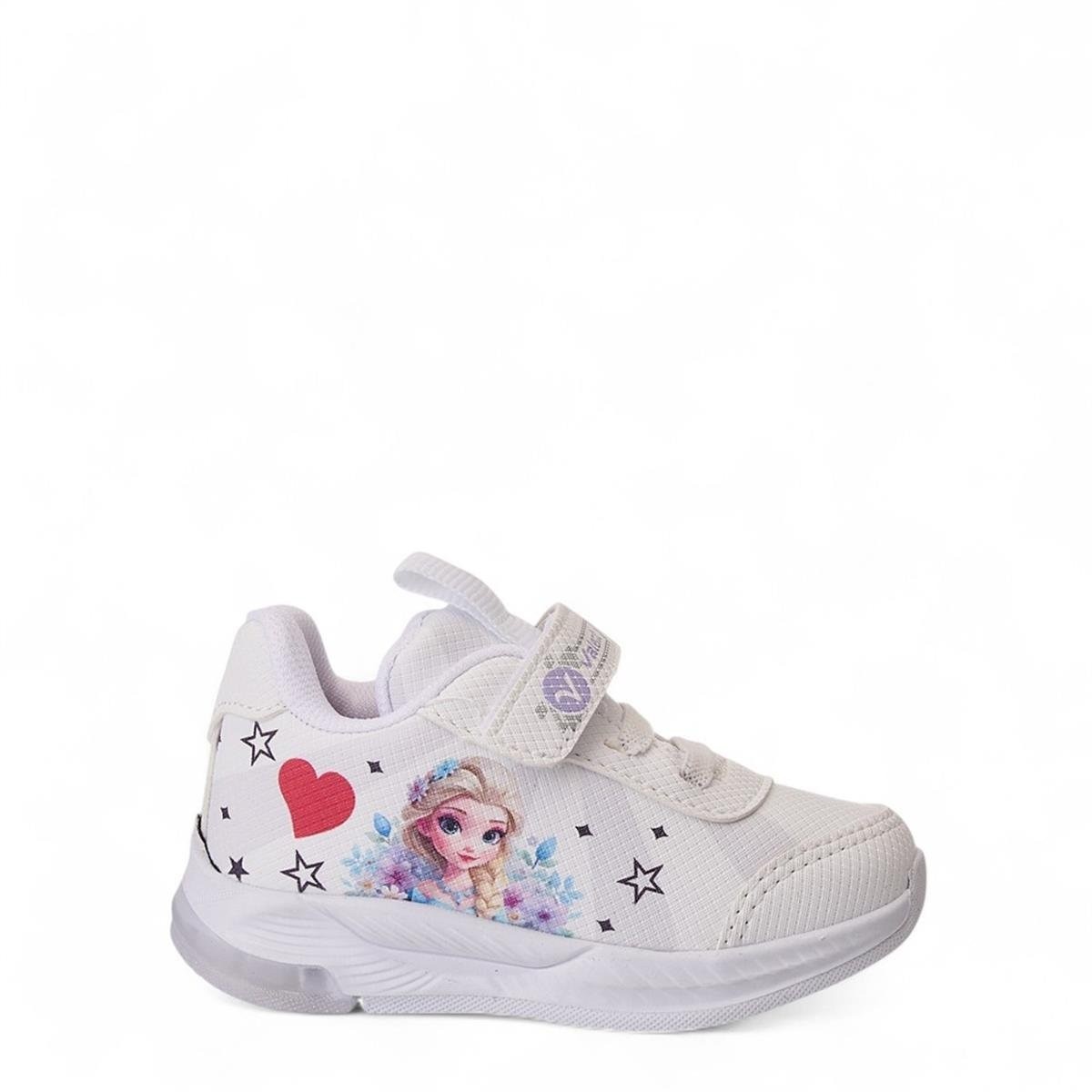 06 Kız Bebek Işıklı Sneaker - BEYAZ