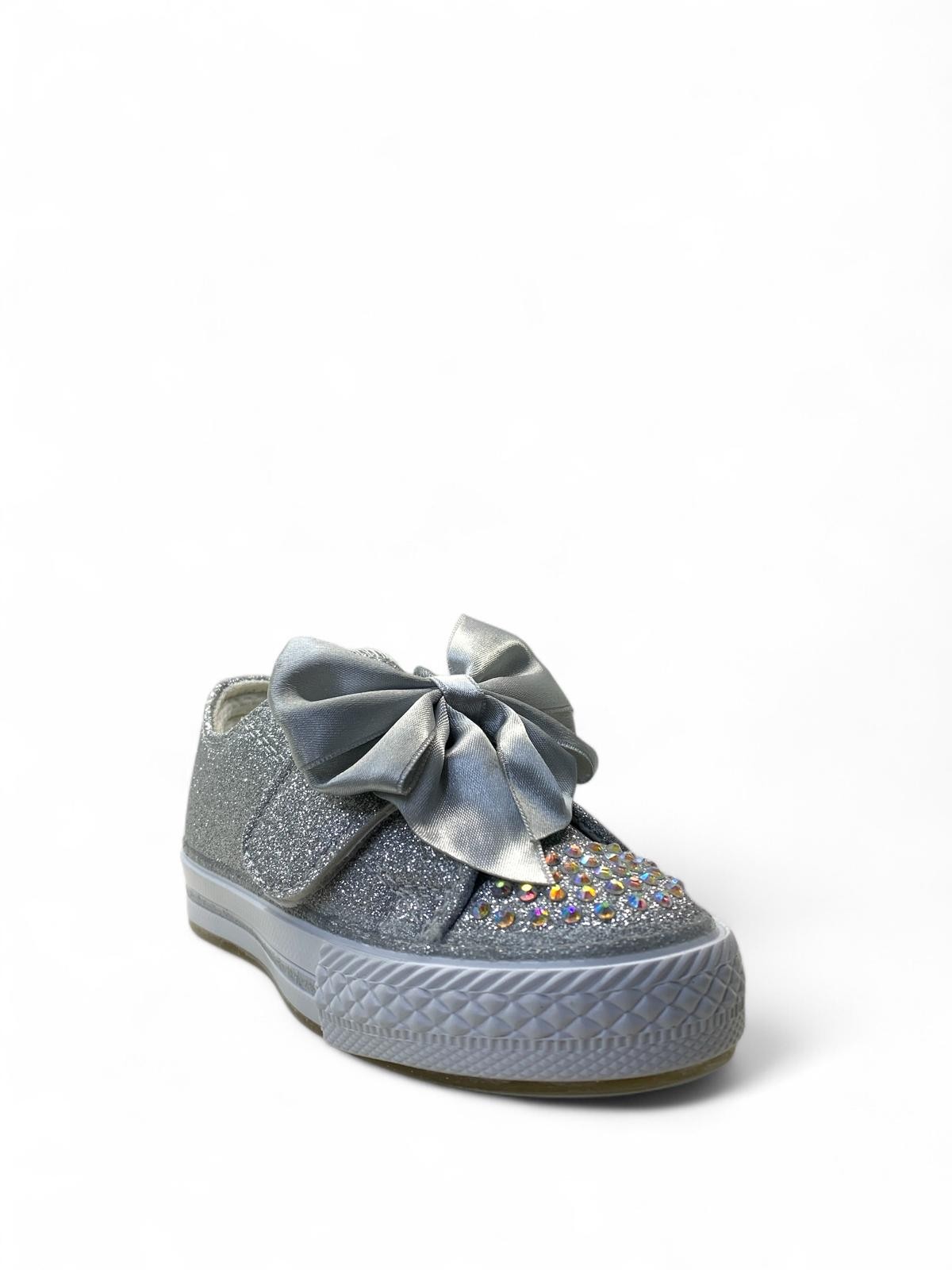 1210 Kız Çocuk Okul Öncesi Kurdele Işıklı Sneaker
