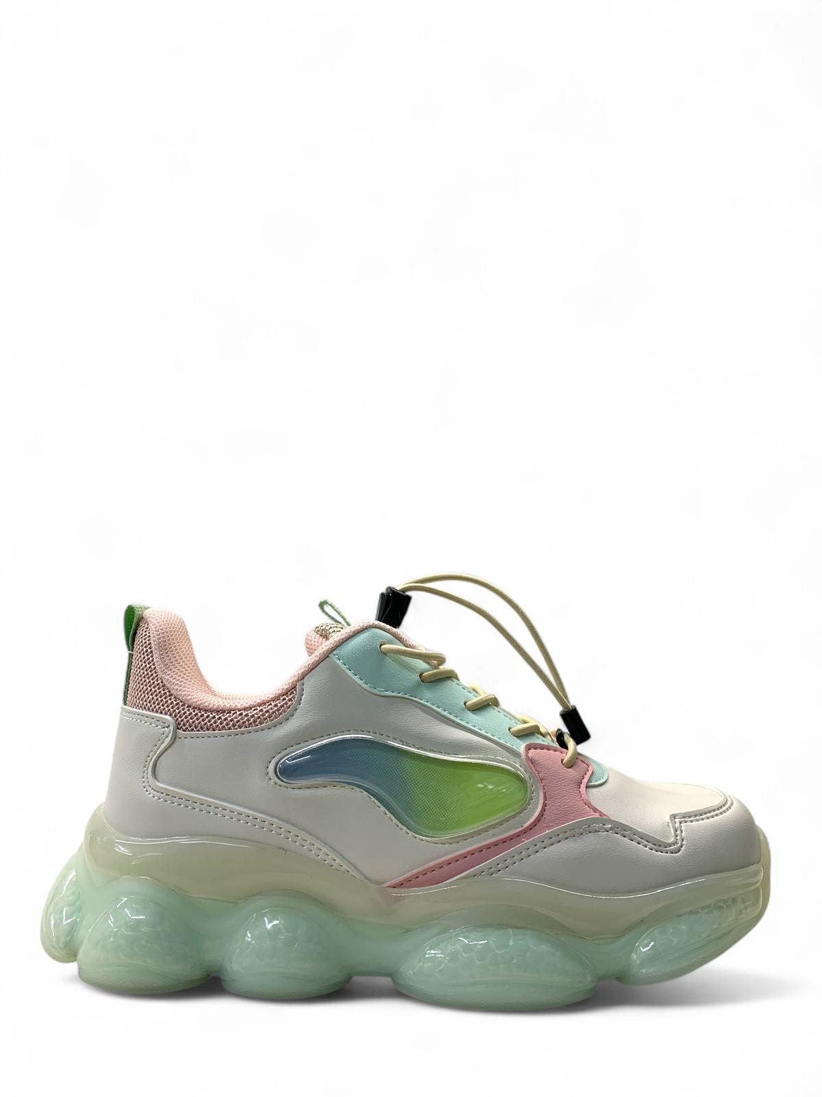 2054 Çocuk Rahat Sneaker - Pudra