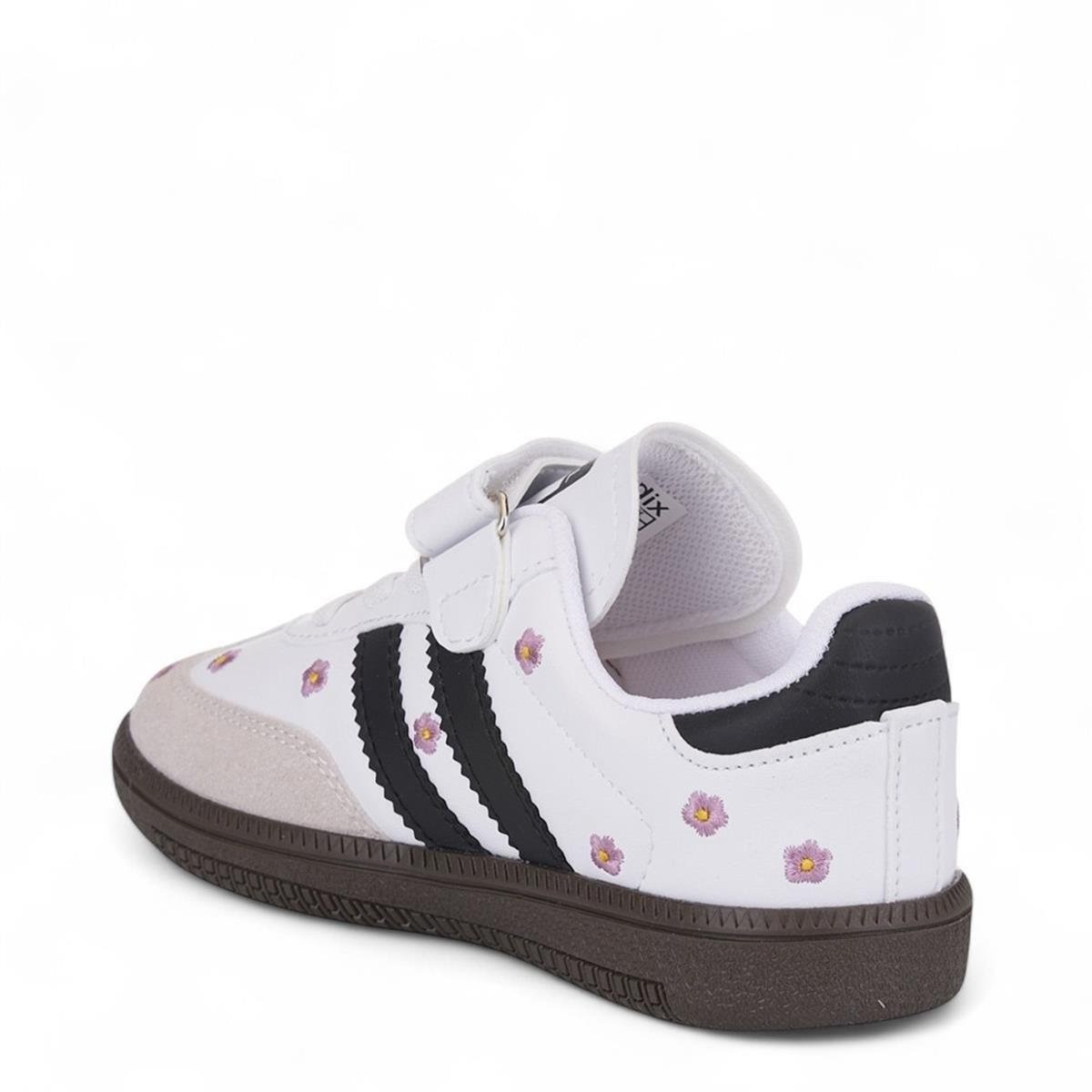 104 Kız Çocuk Çiçekli Sneaker