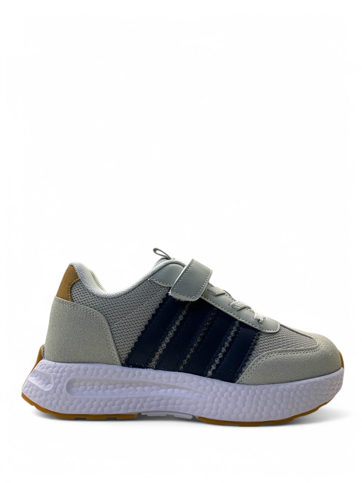 1876 Hafif Unisex Çocuk Rahat Sneaker - GRİ