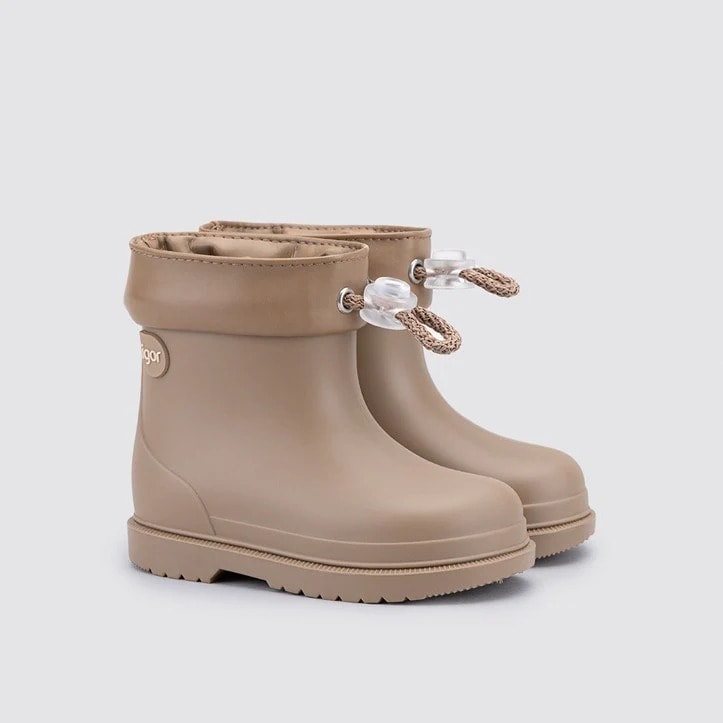 CC330 BIMBI EURI BORREGUTIO İçi Kürklü Çocuk Yağmur Çizmesi - Kum