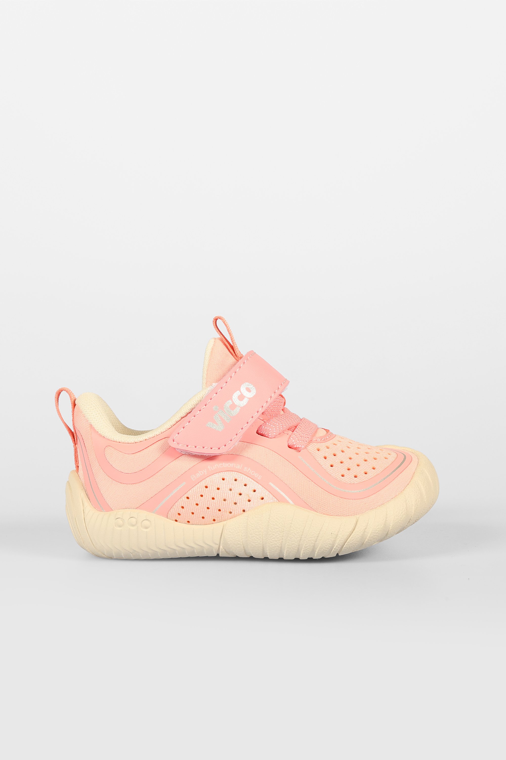 Yaomi Bebek İlk Adım Rahat Sneaker - Pudra