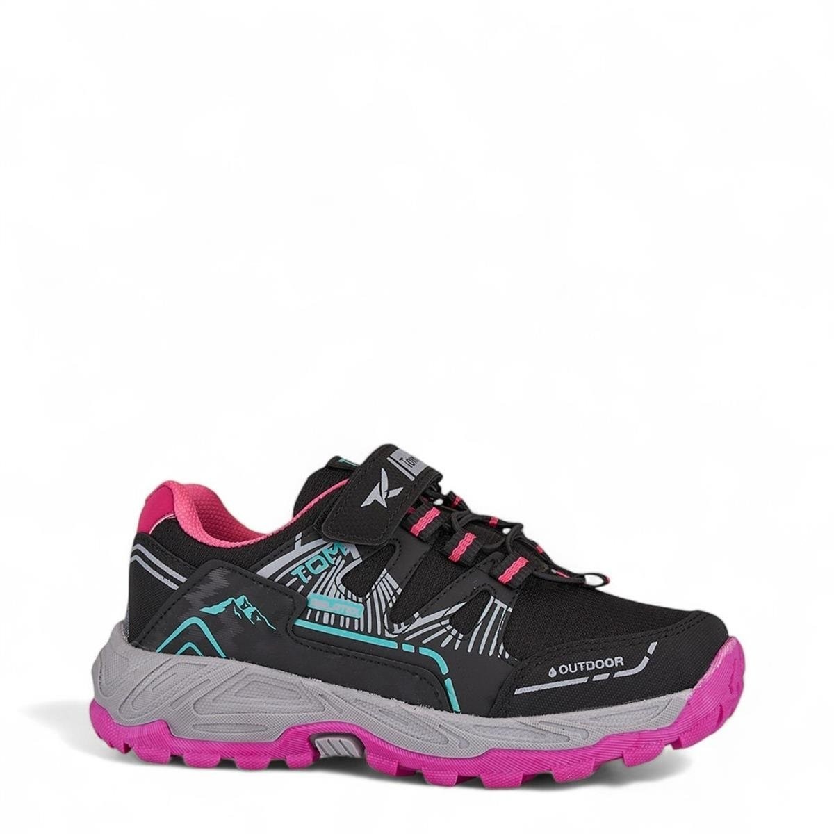 02 Çocuk Suya Dayanıklı Rahat Sneaker - Fuşya