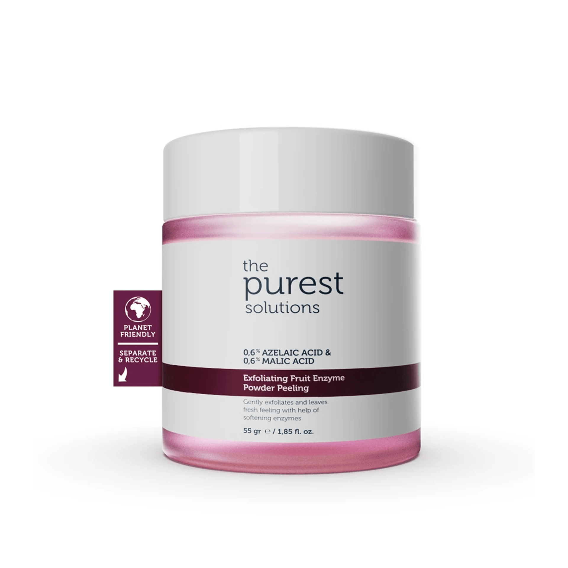 The Purest Solutions Arındırıcı Ve Aydınlatıcı Enzim Kırmızı Toz Peeling 55Gr