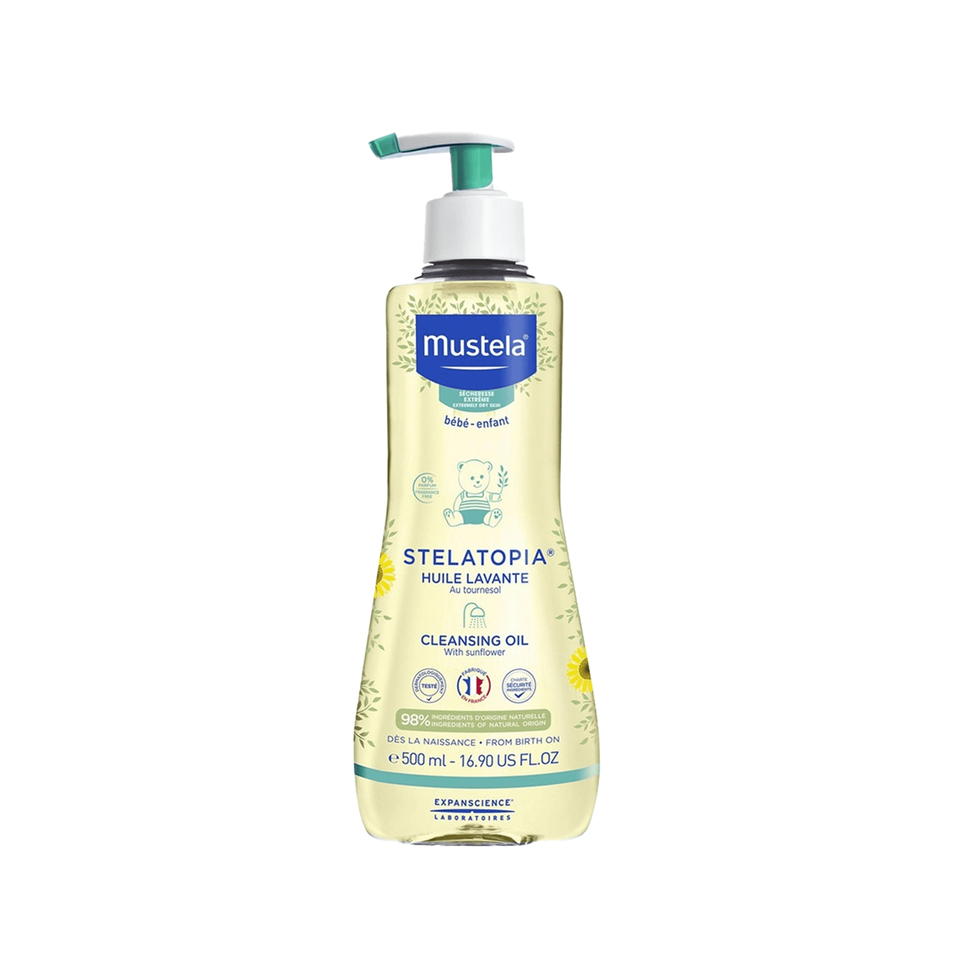 Mustela Stelatopia Temizleme Yağı 500mL