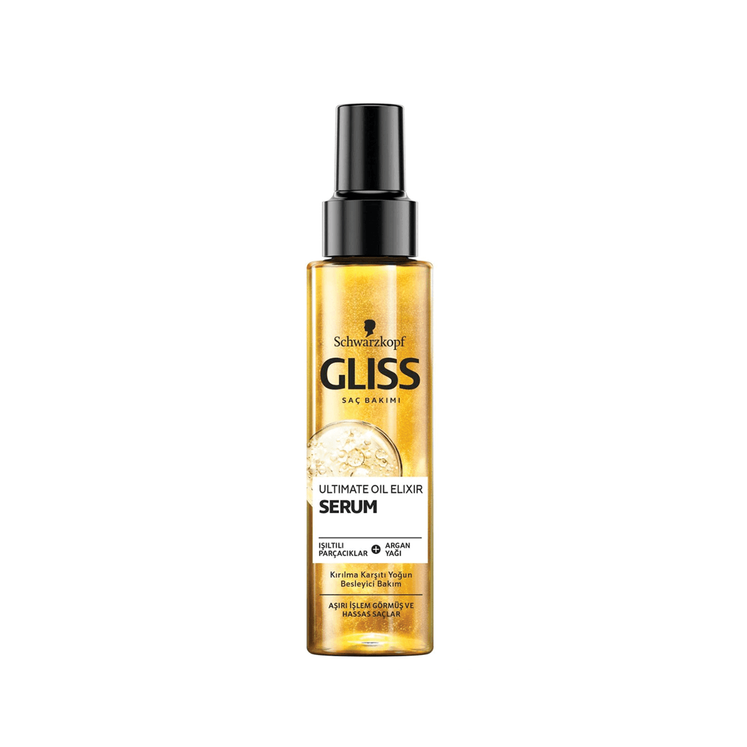 Gliss Ultimate Oil Elixir Besleyici Saç Bakım Serumu 100mL