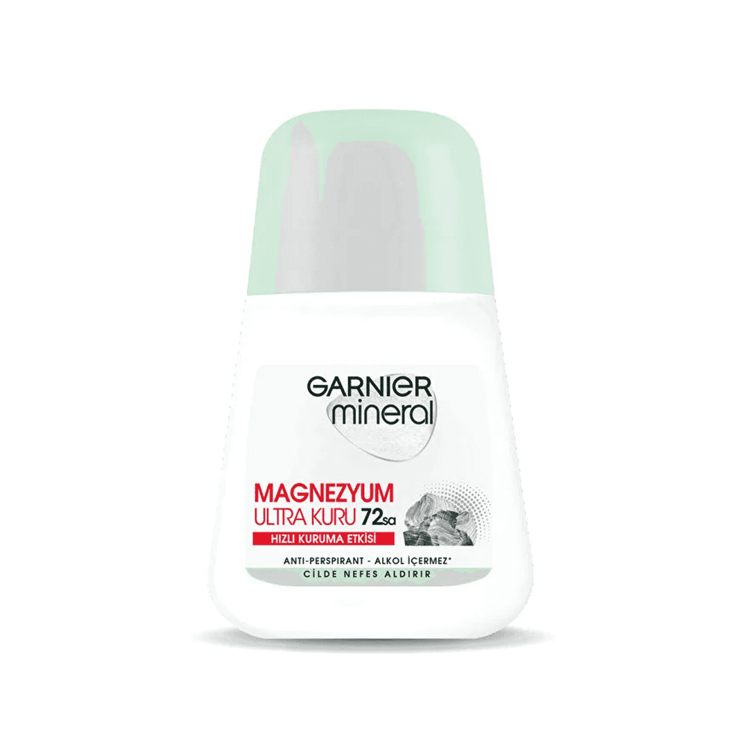 Garnier Mineral Magnezyum Ultra Kuru Kadın Deodorant Roll-On 50mL