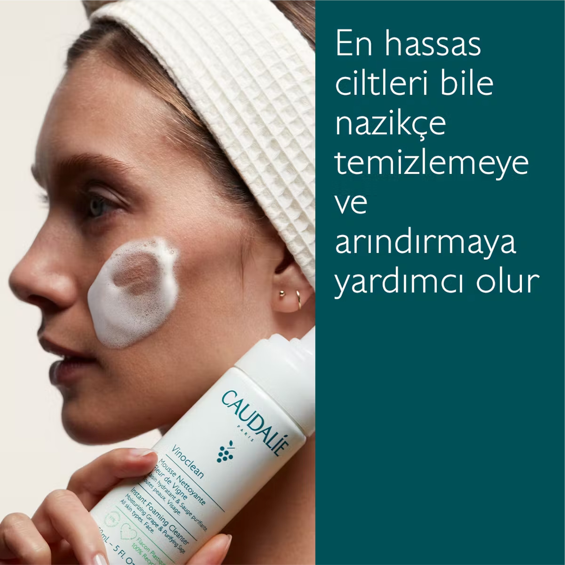 Caudalie Vinoclean Yeni Köpük Temizleyici 150mL