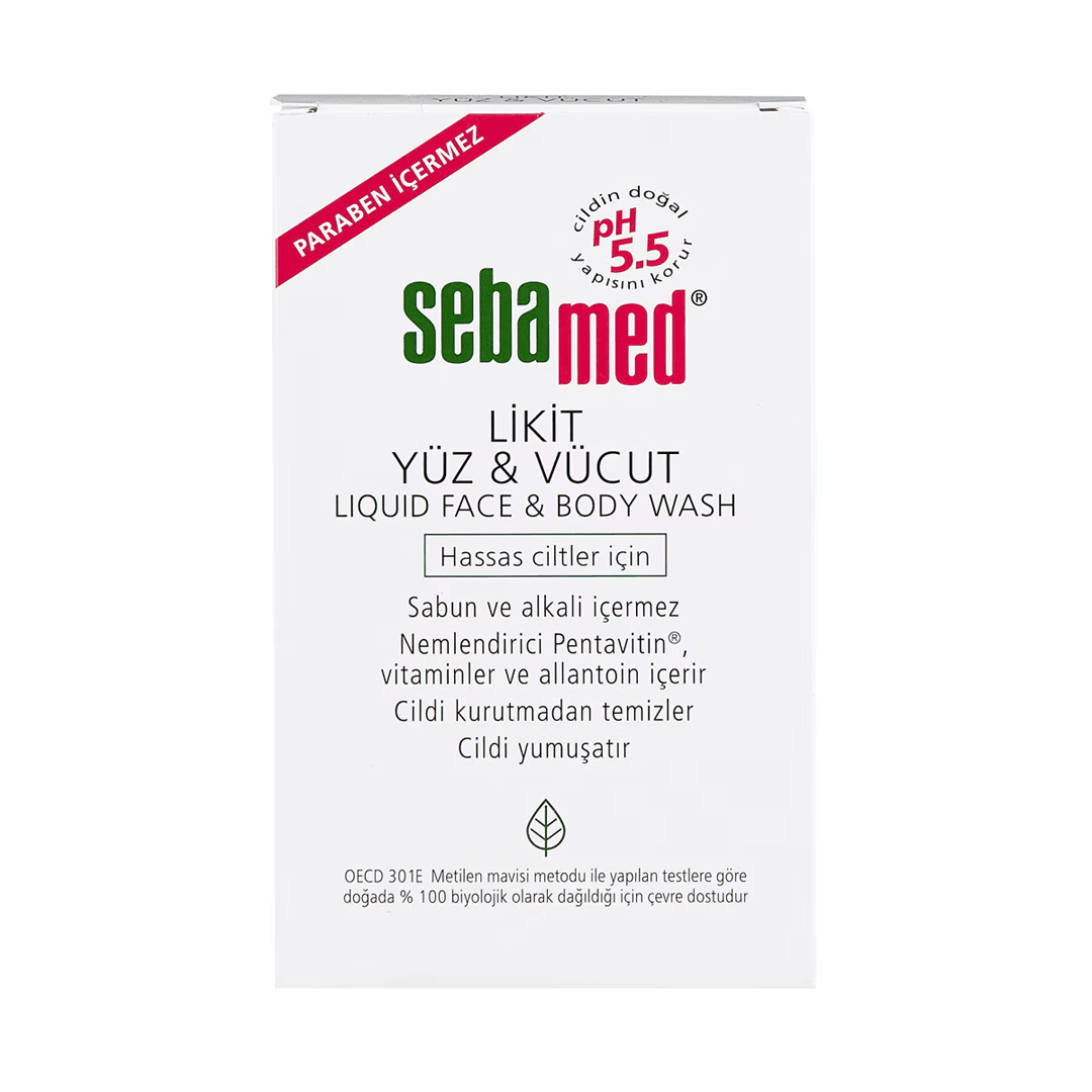 Sebamed Likit Yüz ve Vücut Temizleyici 200mL