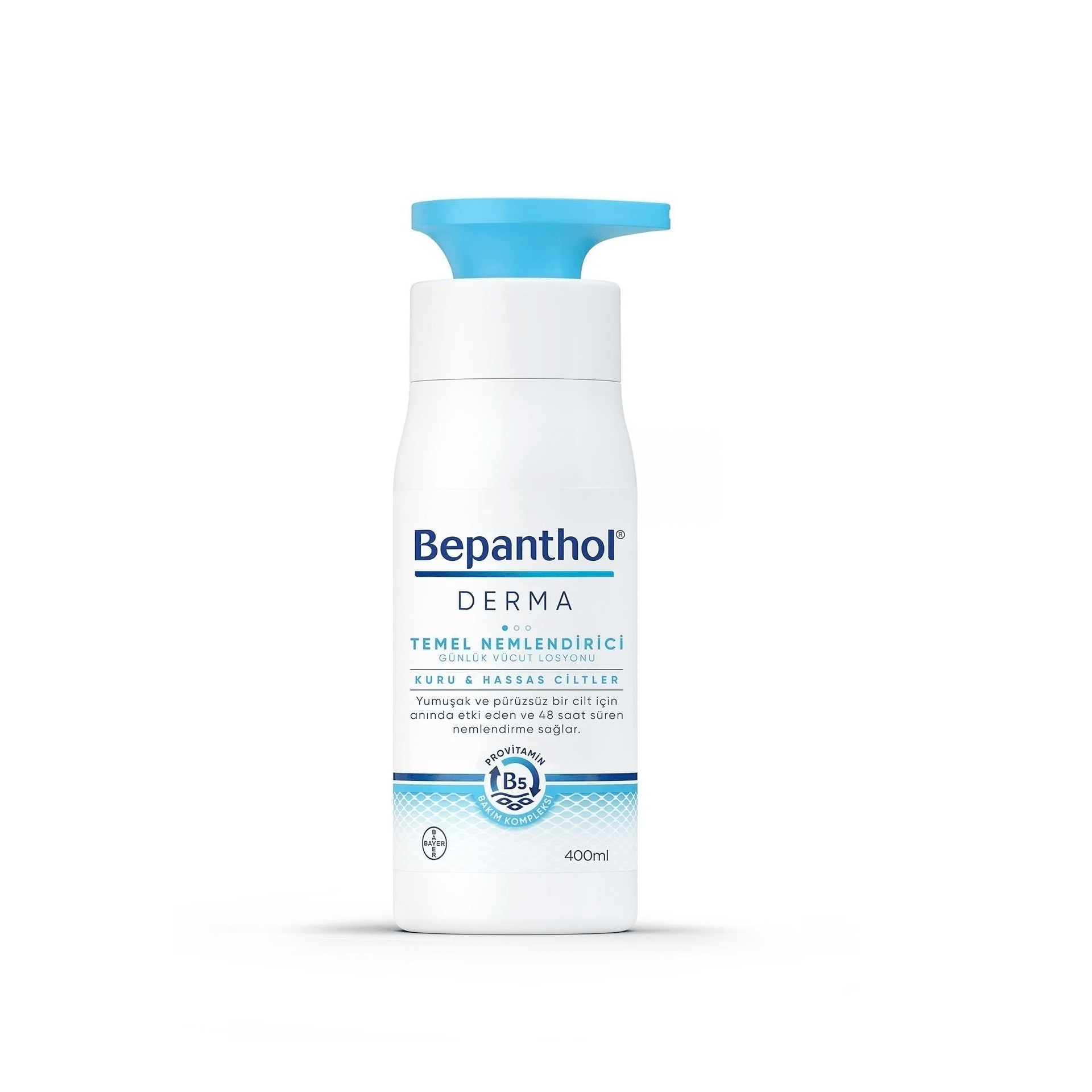 Bepanthol Derma Temel Nemlendirici Günlük Vücut Losyonu 400mL