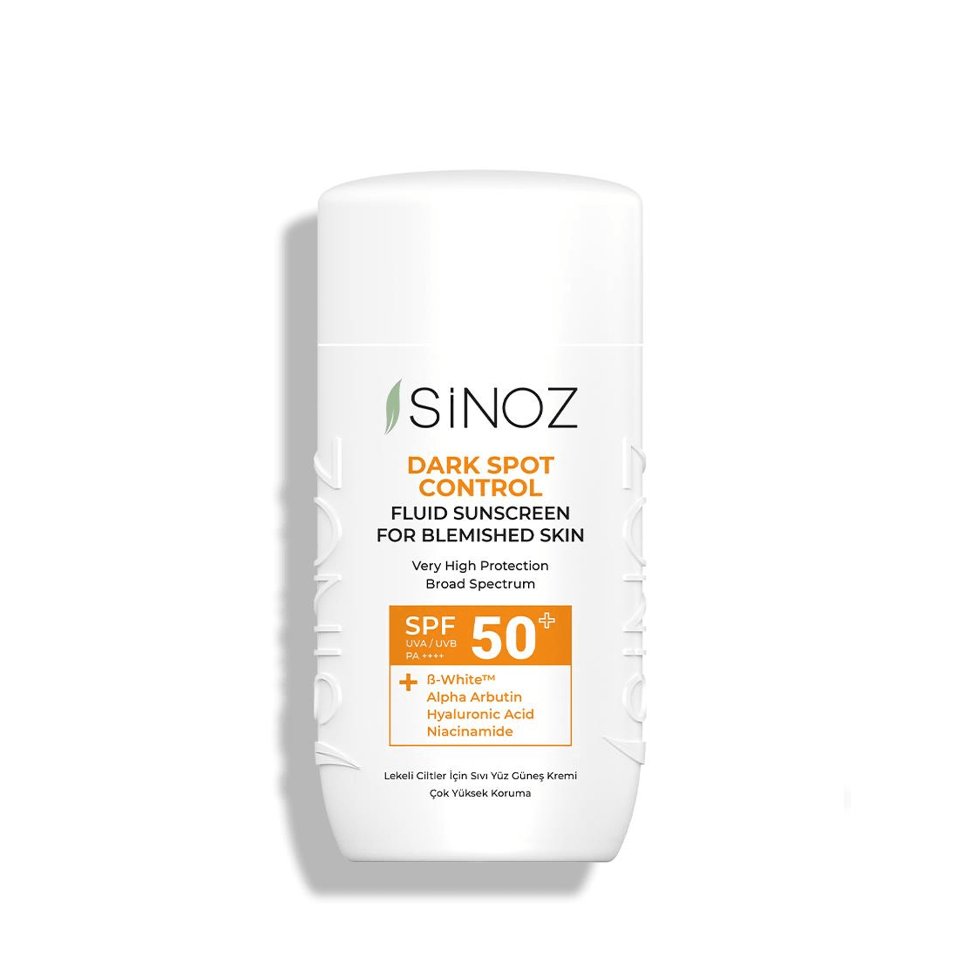 Sinoz Lekeli Ciltler Fluid Güneş Kremi Spf50+ 50mL