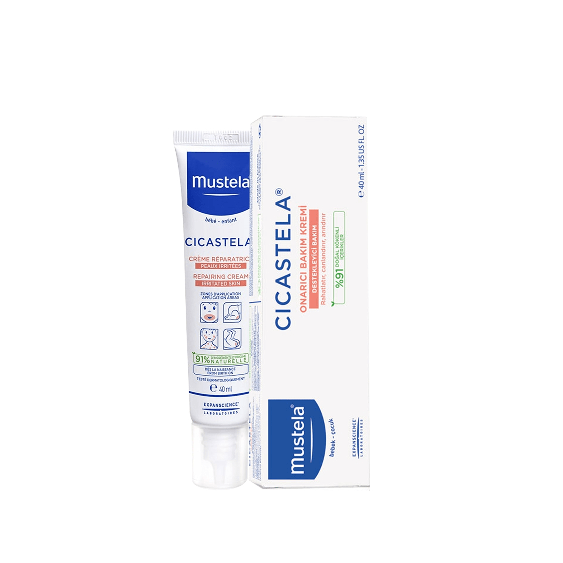 Mustela Cicastela Bakım Kremi 40mL