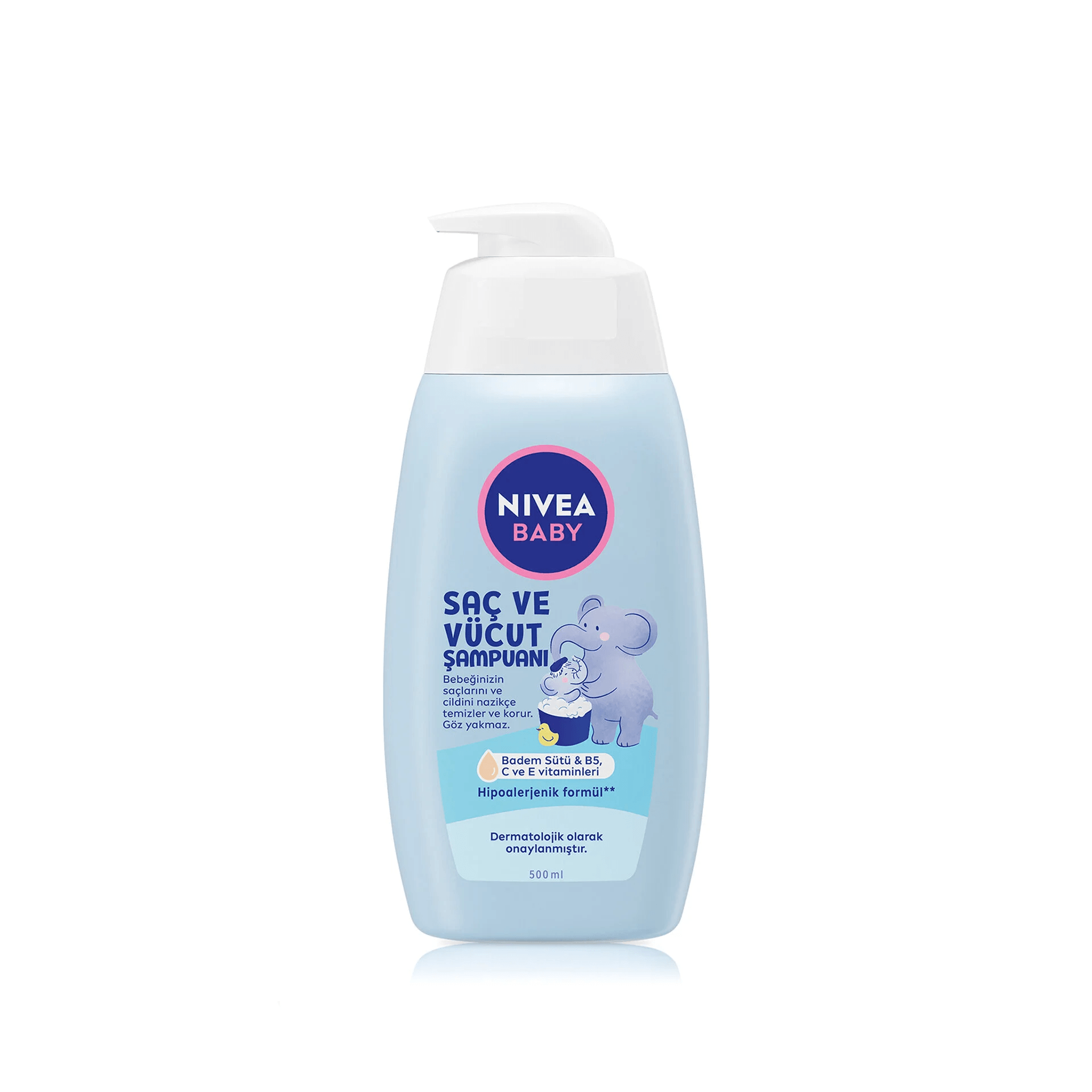 Nivea Baby Saç ve Vücut Şampuanı 500mL