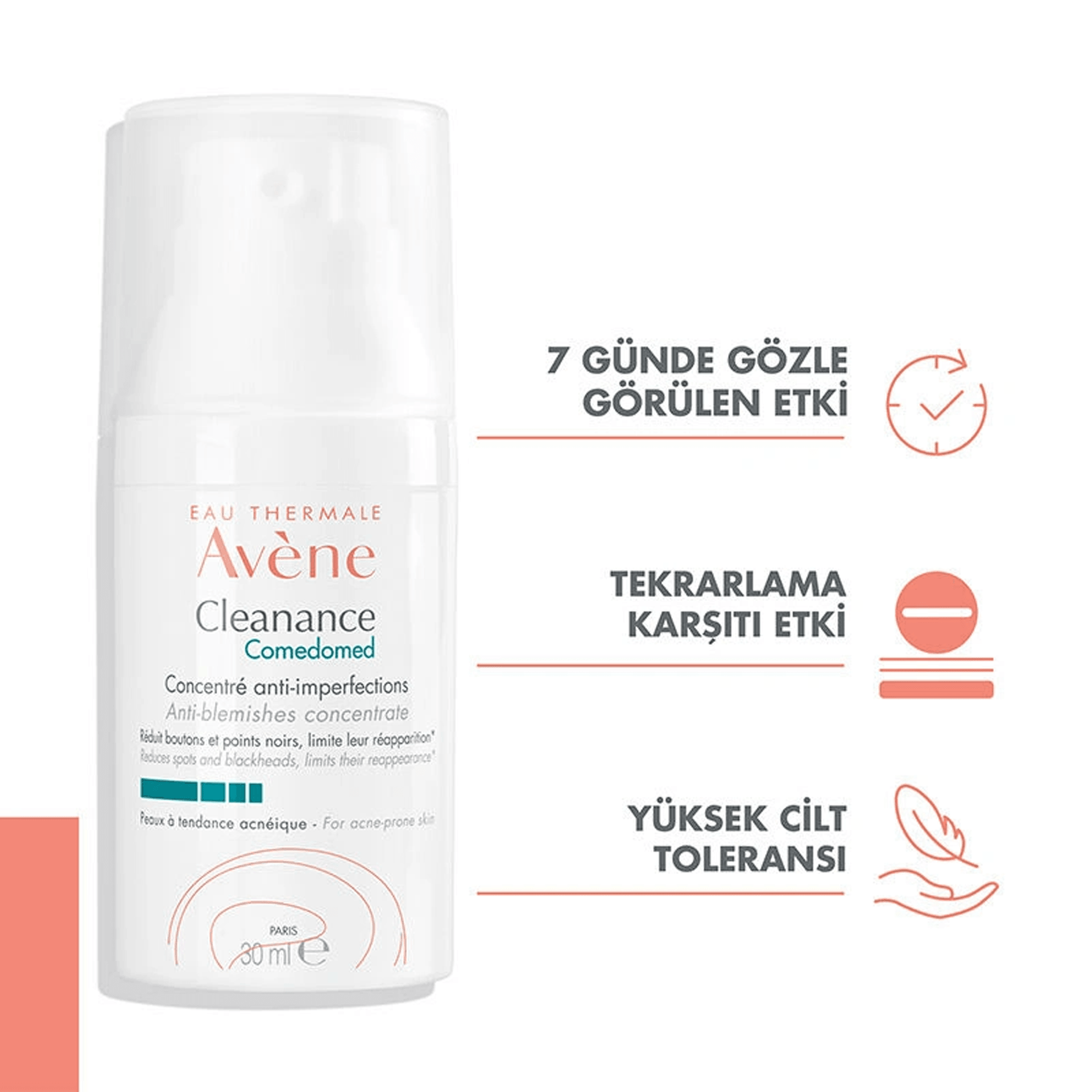 Avene Cleanance Comedomed Konsantre Bakım Kremi 30mL