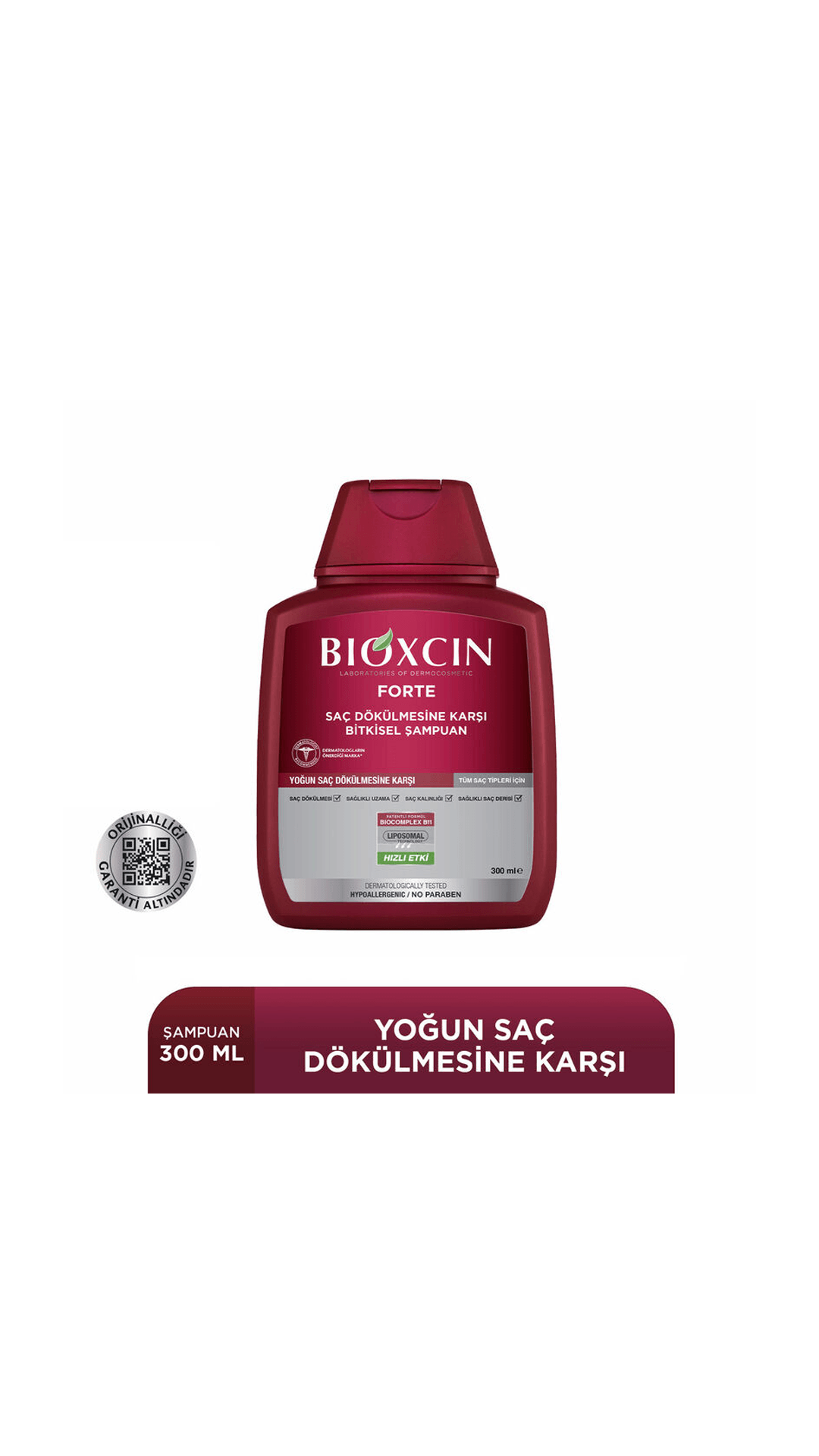 Bioxcin Forte Yoğun Saç Dökülmesi İçin Bakım Kiti