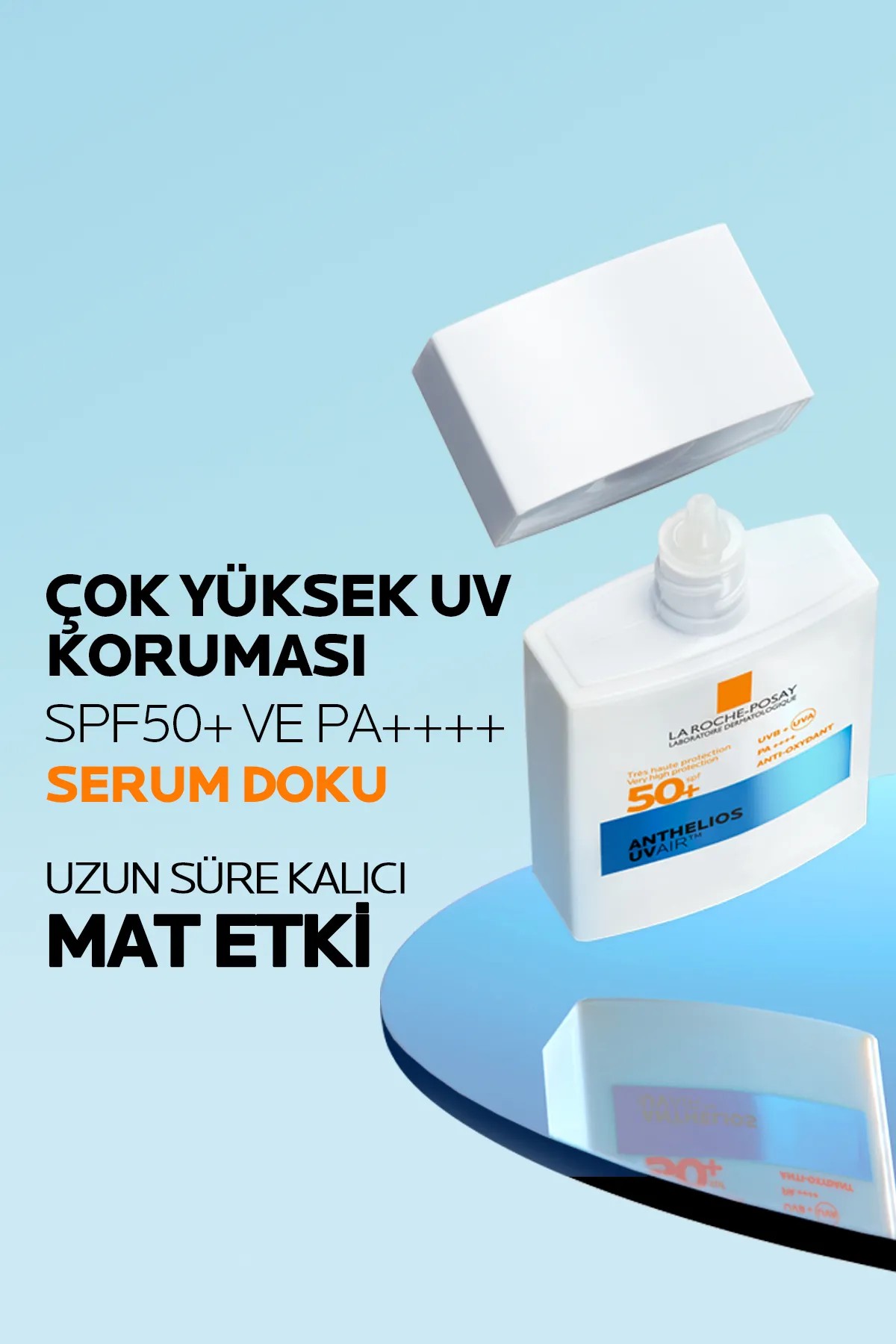 La Roche Posay Anthelios UV Air SPF50+ Yüz Güneş Kremi 40mL