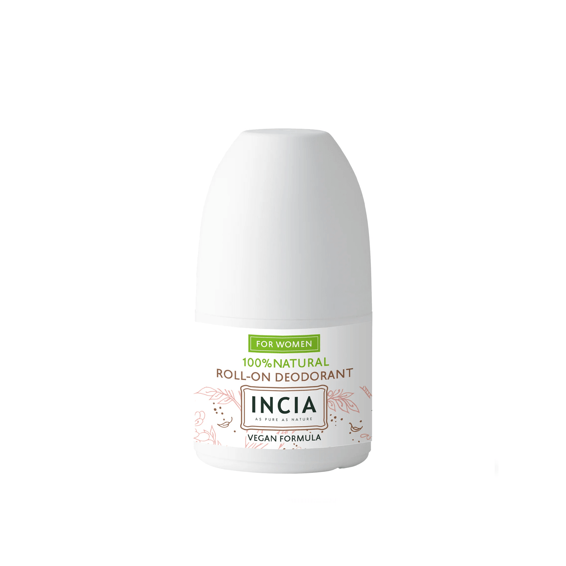 Incia Doğal Roll-On Deodorant (Kadınlar İçin) 50mL