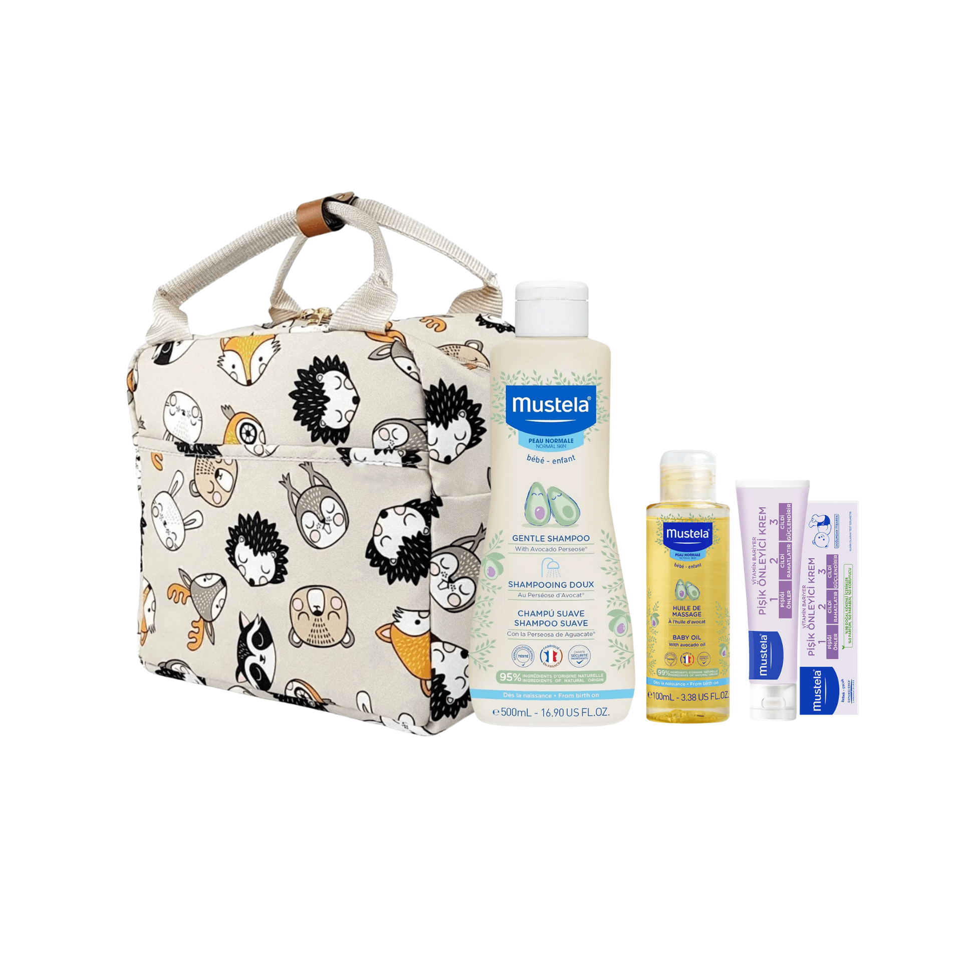 Mustela Gentle Göz Yakmayan Bebek Bakım Seti 4'lü Set