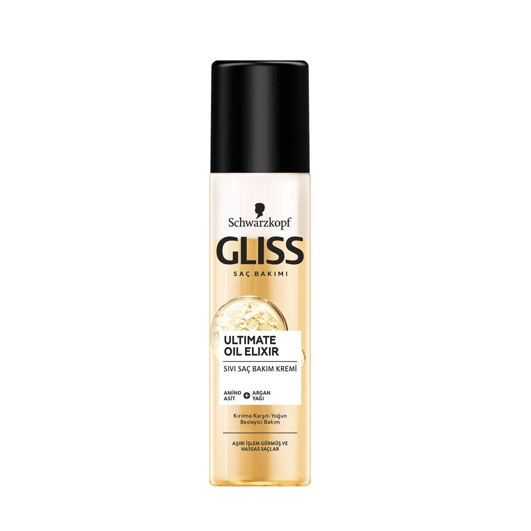 Gliss Ultimate Oil Elixir Besleyici Sıvı Saç Bakım Kremi 200mL