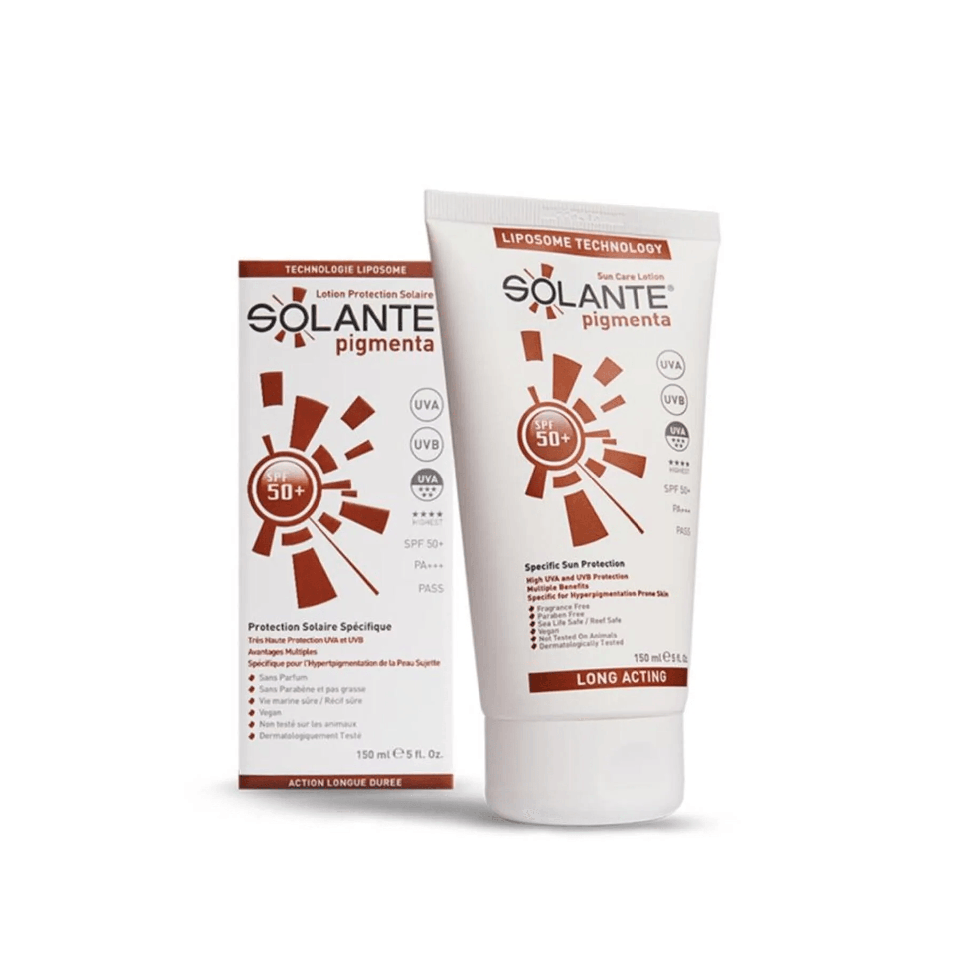 Solante Pigmenta Sun Care Lotion SPF50+ 150mL