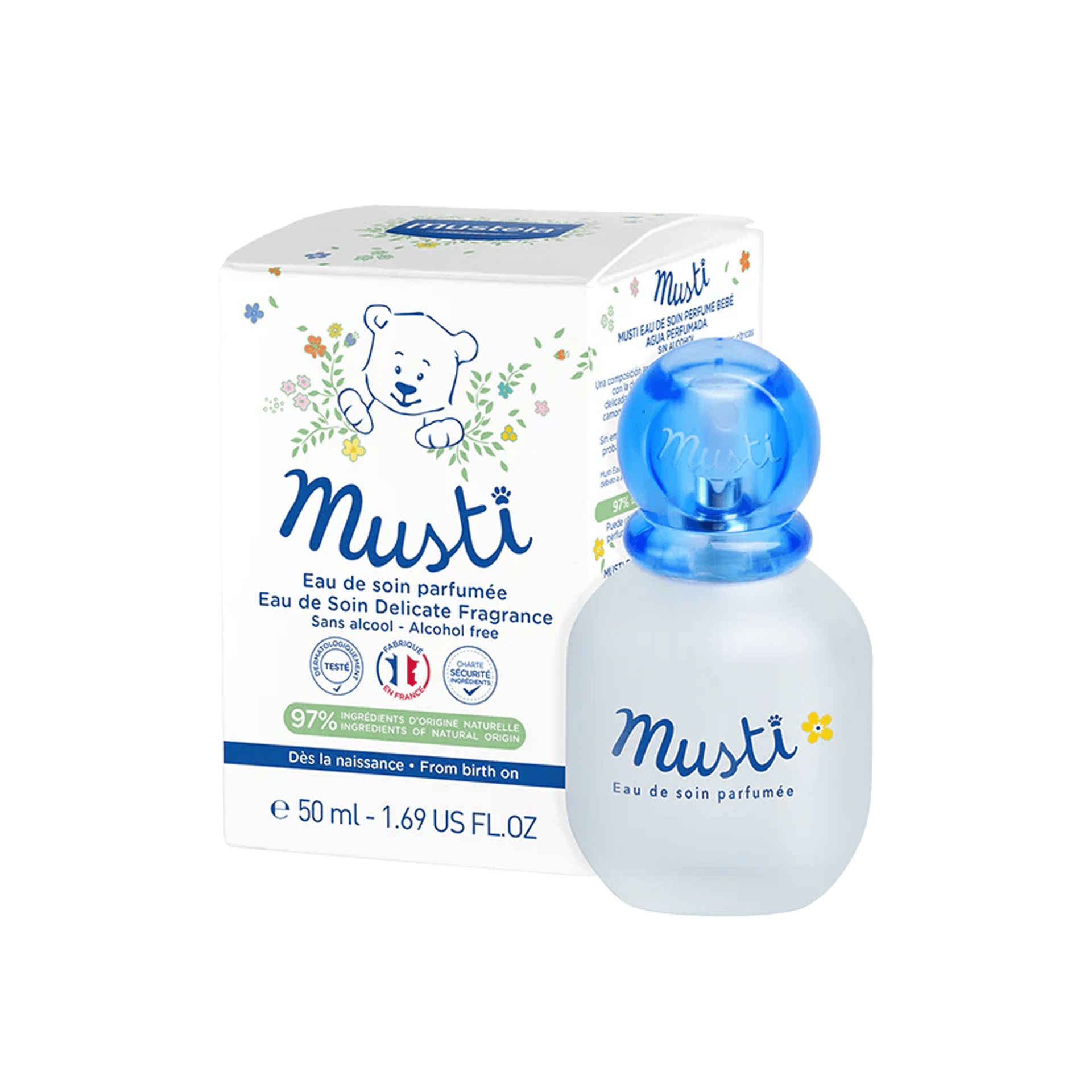 Mustela Musti Bebek Kokusu - Bebek Parfümü 50mL