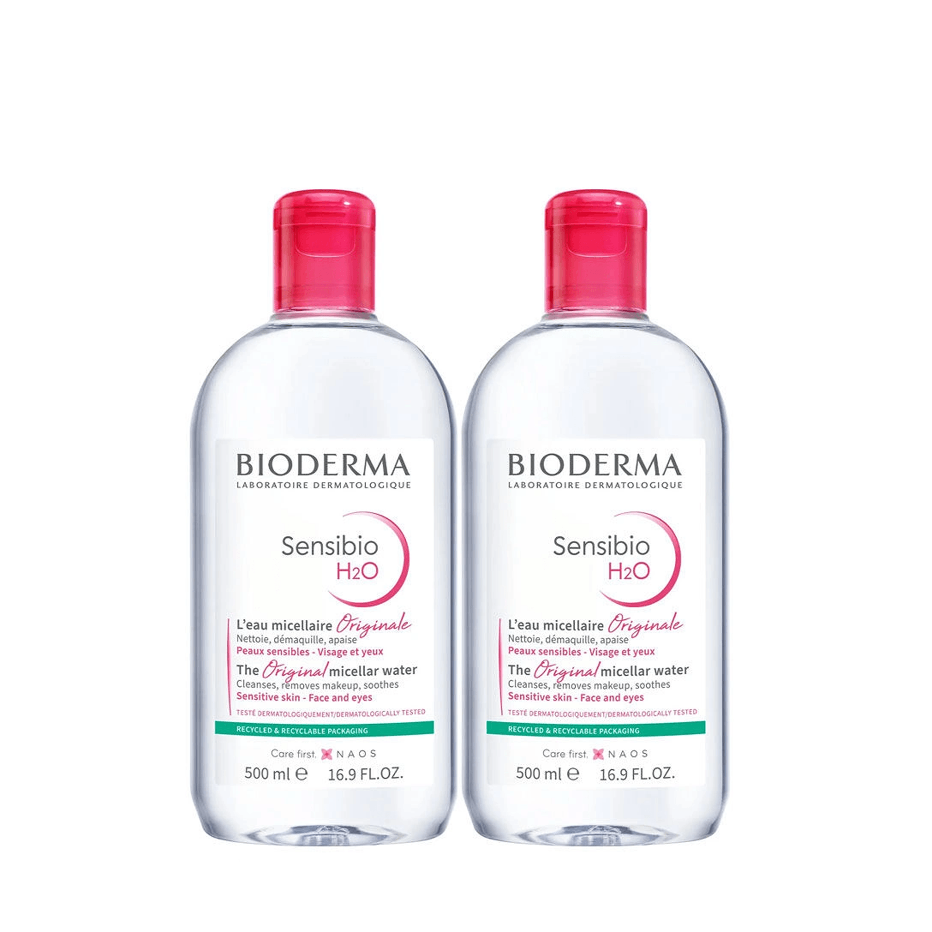 Bioderma Sensibio H2O İkili Set 500mL + 500mL