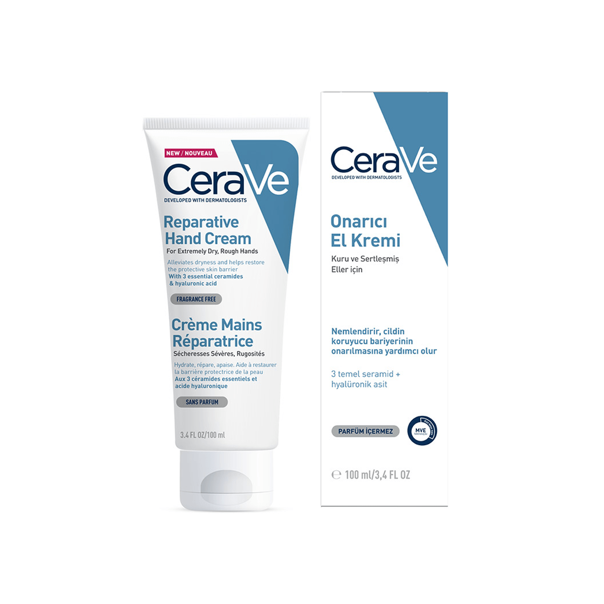 CeraVe Onarıcı El Kremi 100mL