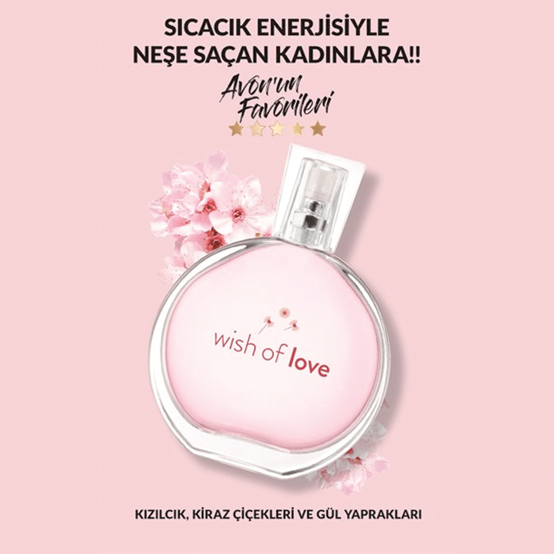 Avon Wish Of Love Kadın Parfümü EDT 50mL