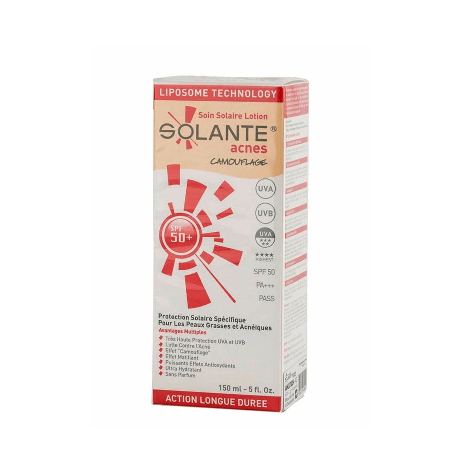 Solante Acnes Tinted Losyon SPF 50+ 150mL