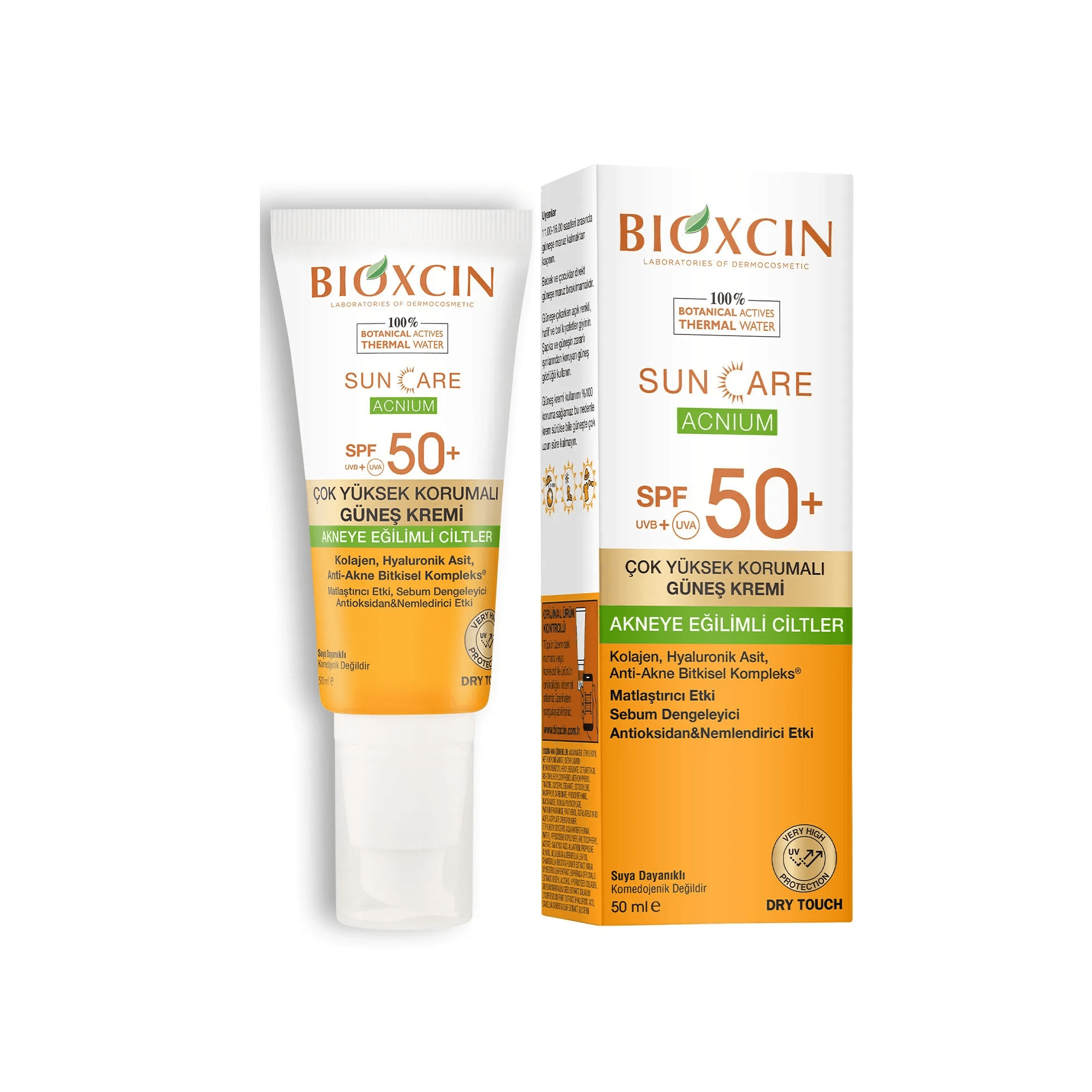 Bioxcin Sun Care Düzensiz Ciltler için Spf 50 Güneş Kremi 50mL