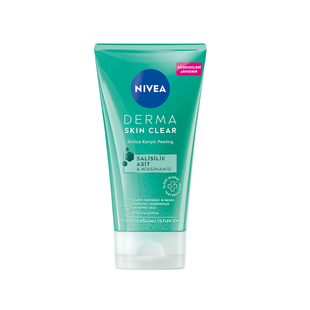NIVEA Derma Skin Clear Sivilce Karşıtı Peeling 150 mL