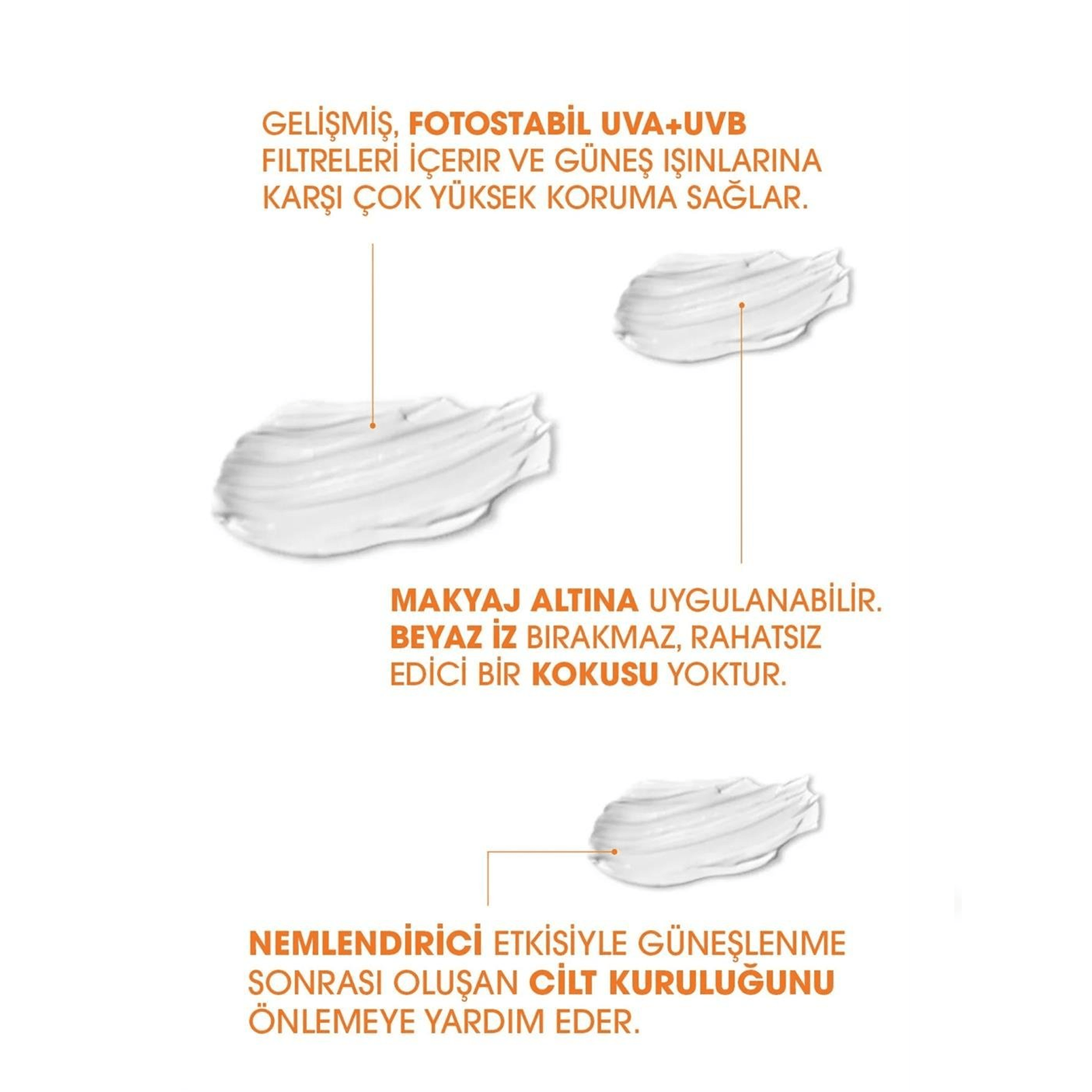 Herbaderm Suya Dayanıklı, Nemlendirici Güneş Kremi, Antioksidan, UVA + UVB 50+ SPF 75mL