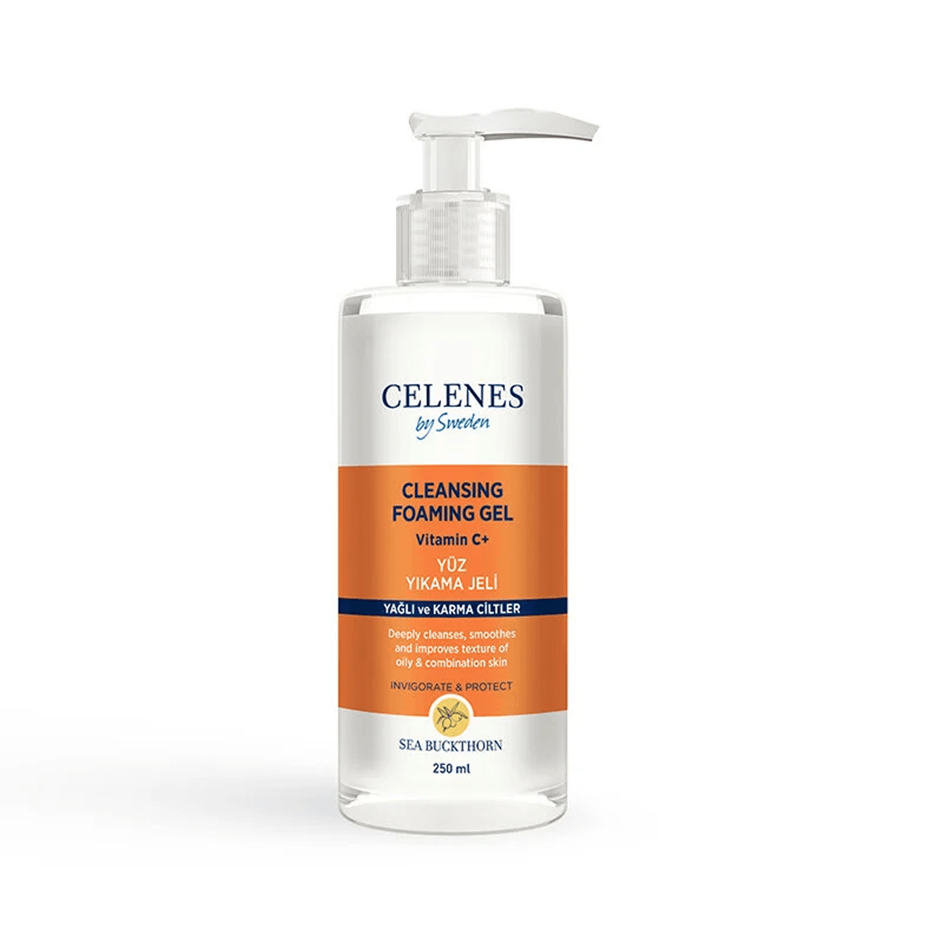 Celenes By Sweden Sea Buckthorn Yüz Yıkama Jeli 250mL