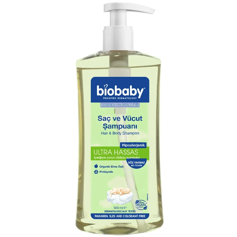 Biobaby Bebek Şampuanı 500mL