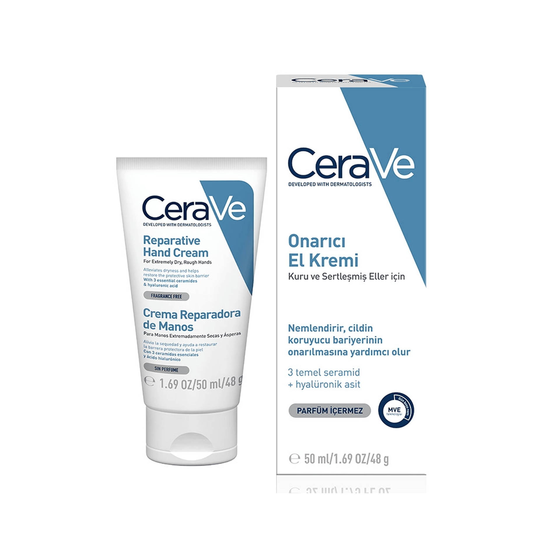 CeraVe Onarıcı El Kremi 50mL