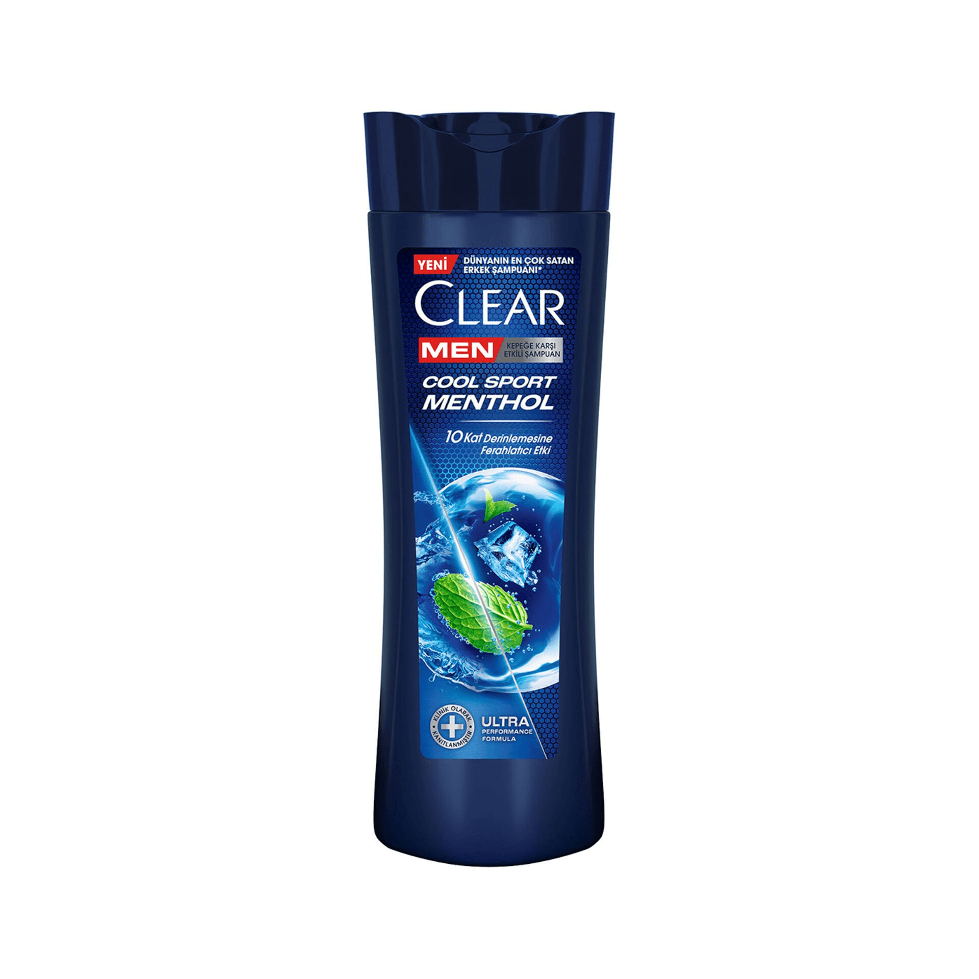 Clear Men Kepeğe Karşı Etkili Şampuan Cool Sport Menthol 350mL