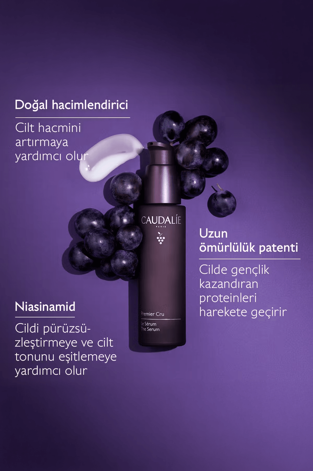Caudalie Premier Cru Kapsamlı Yaşlanma Karşıtı Serum 30mL