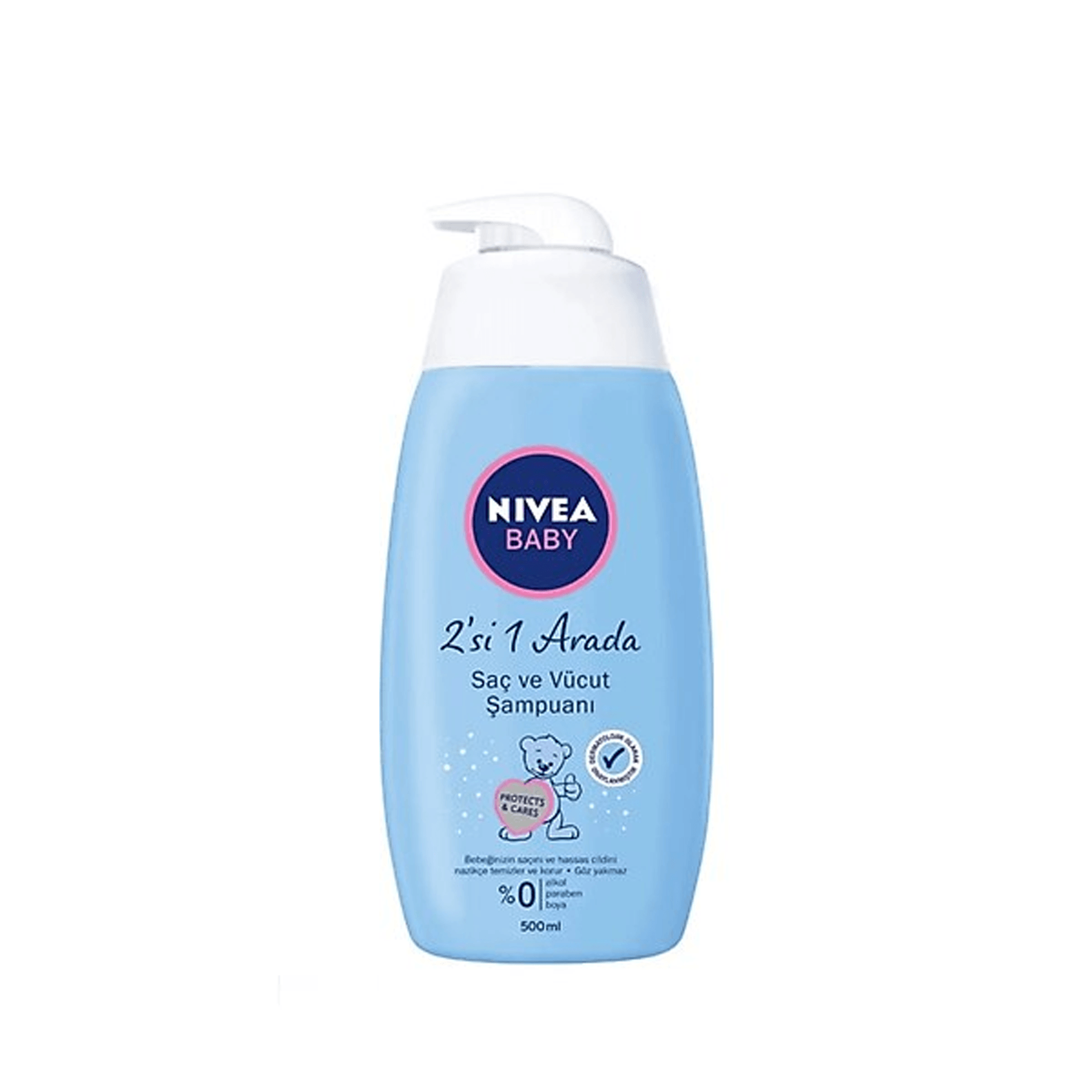 Nivea Baby 2si 1 Arada Saç ve Vücut Şampuanı 500mL