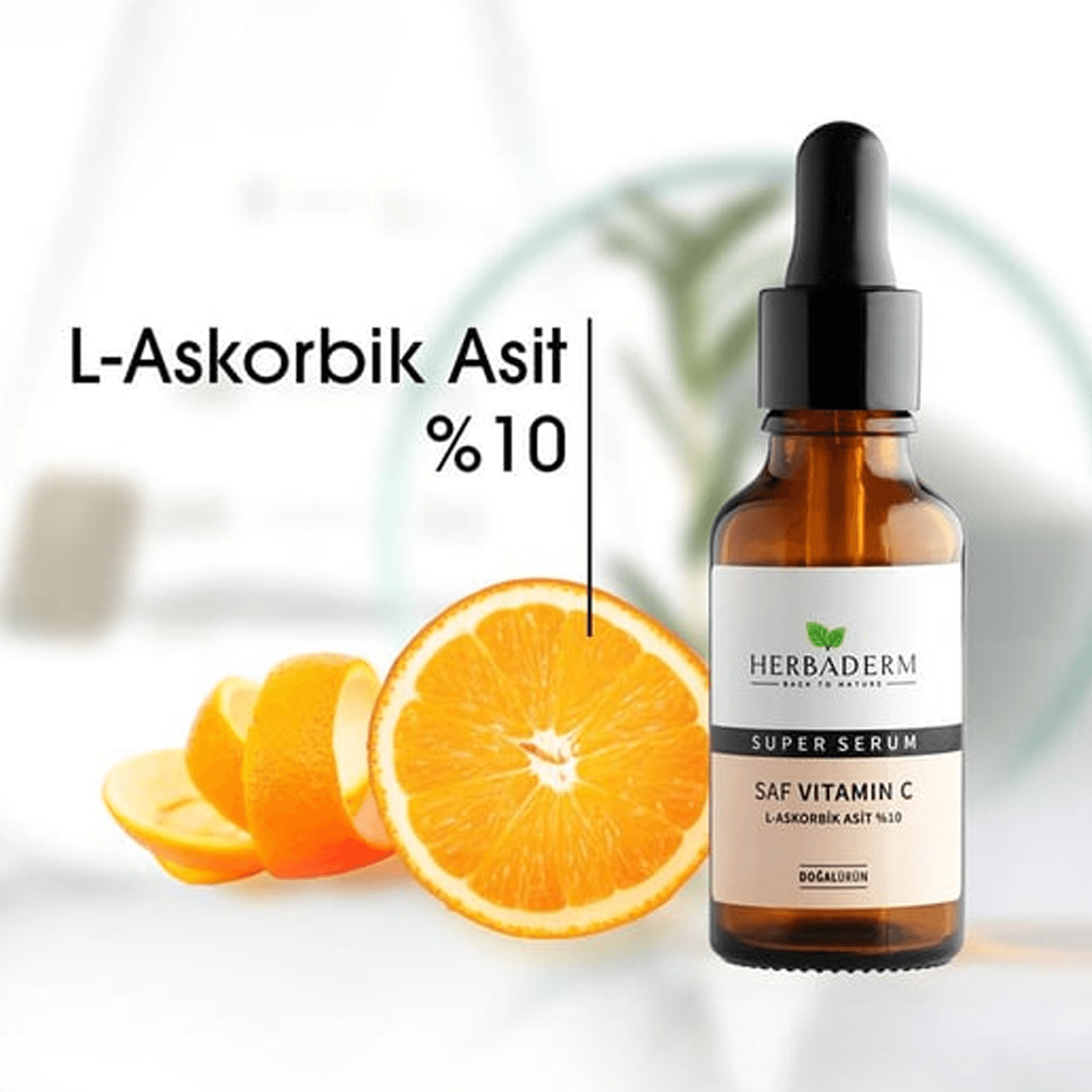 Herbaderm Saf C Vitamini Super Serum 30mL