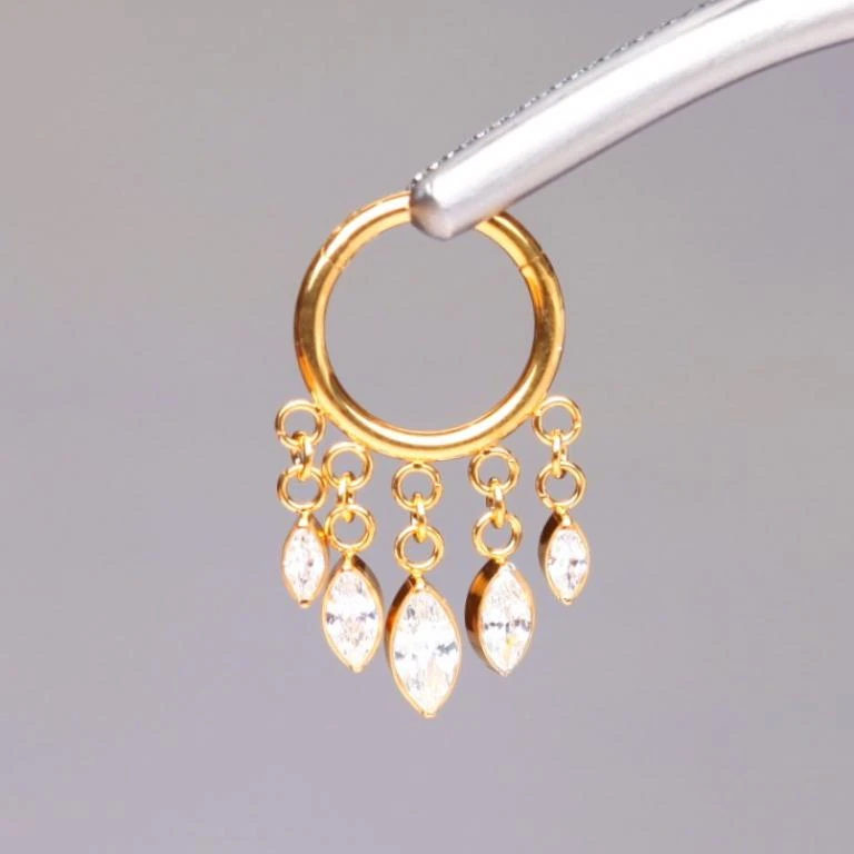 Titanyum Halka Piercing