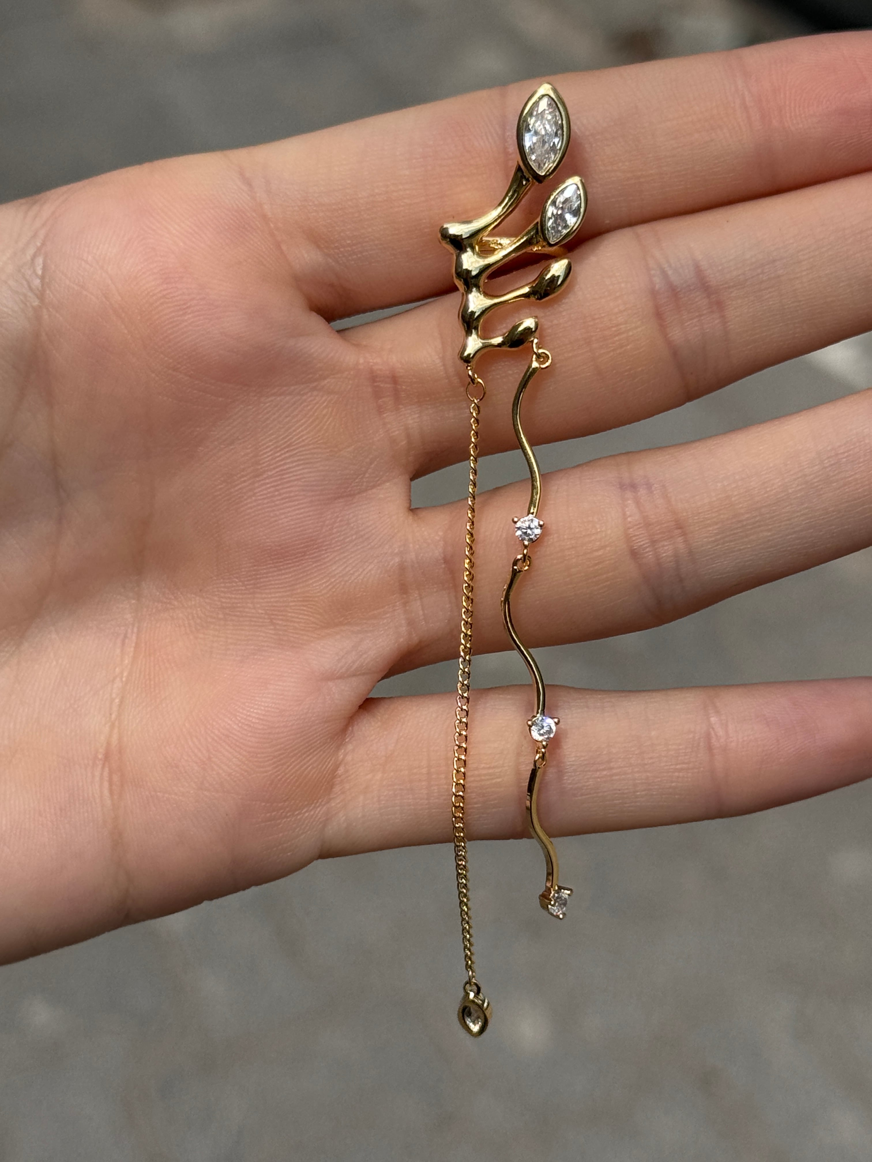 Sallantılı Kanat Earcuff