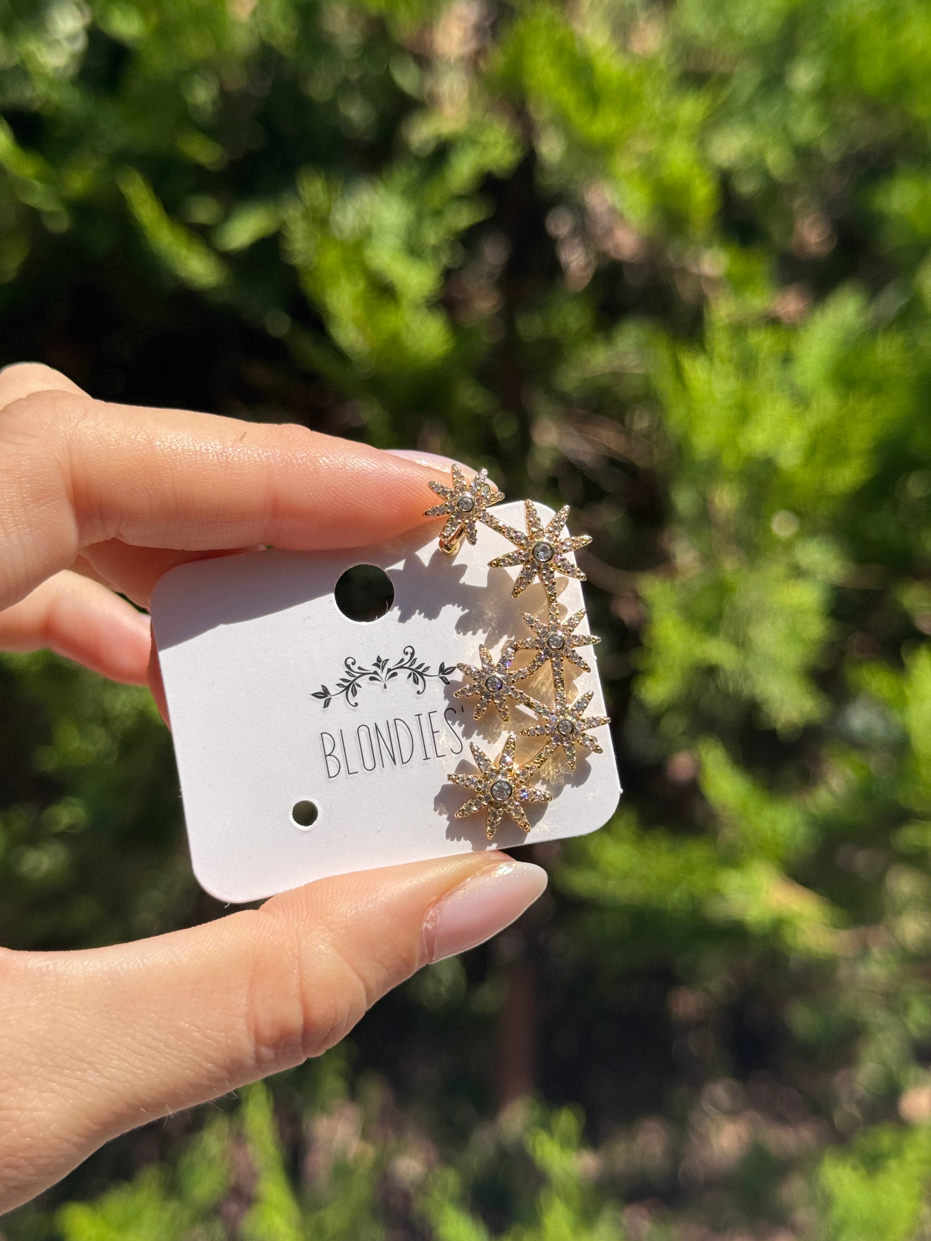 Stars Earcufflı Küpe