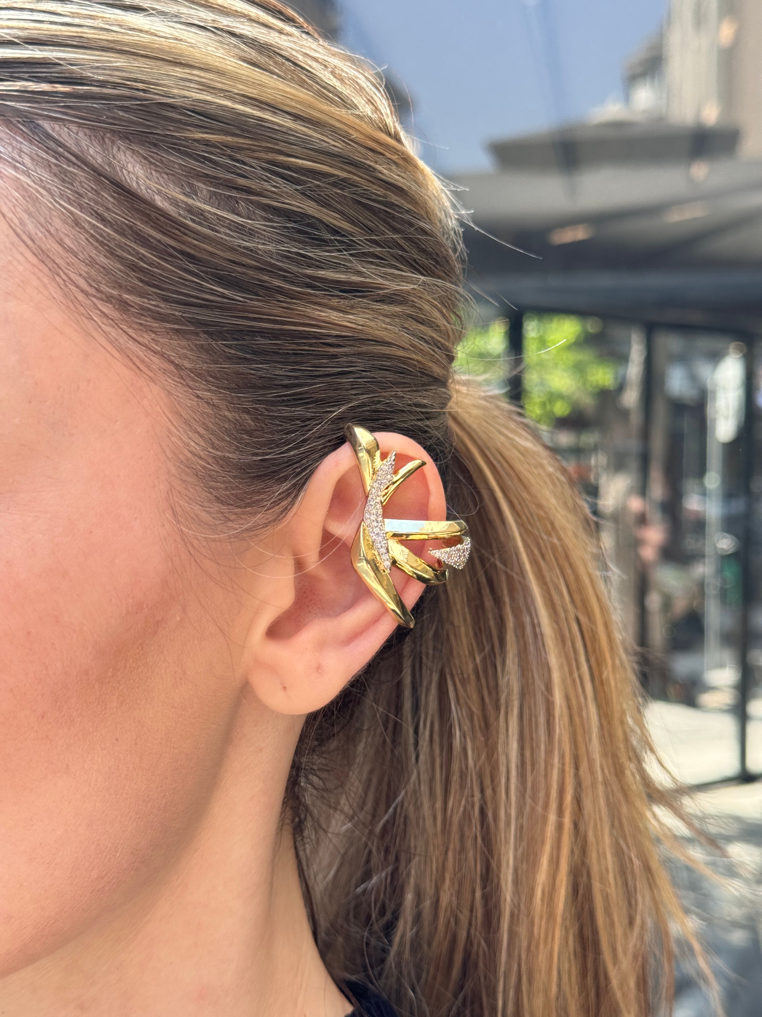 Taşlı Earcuff