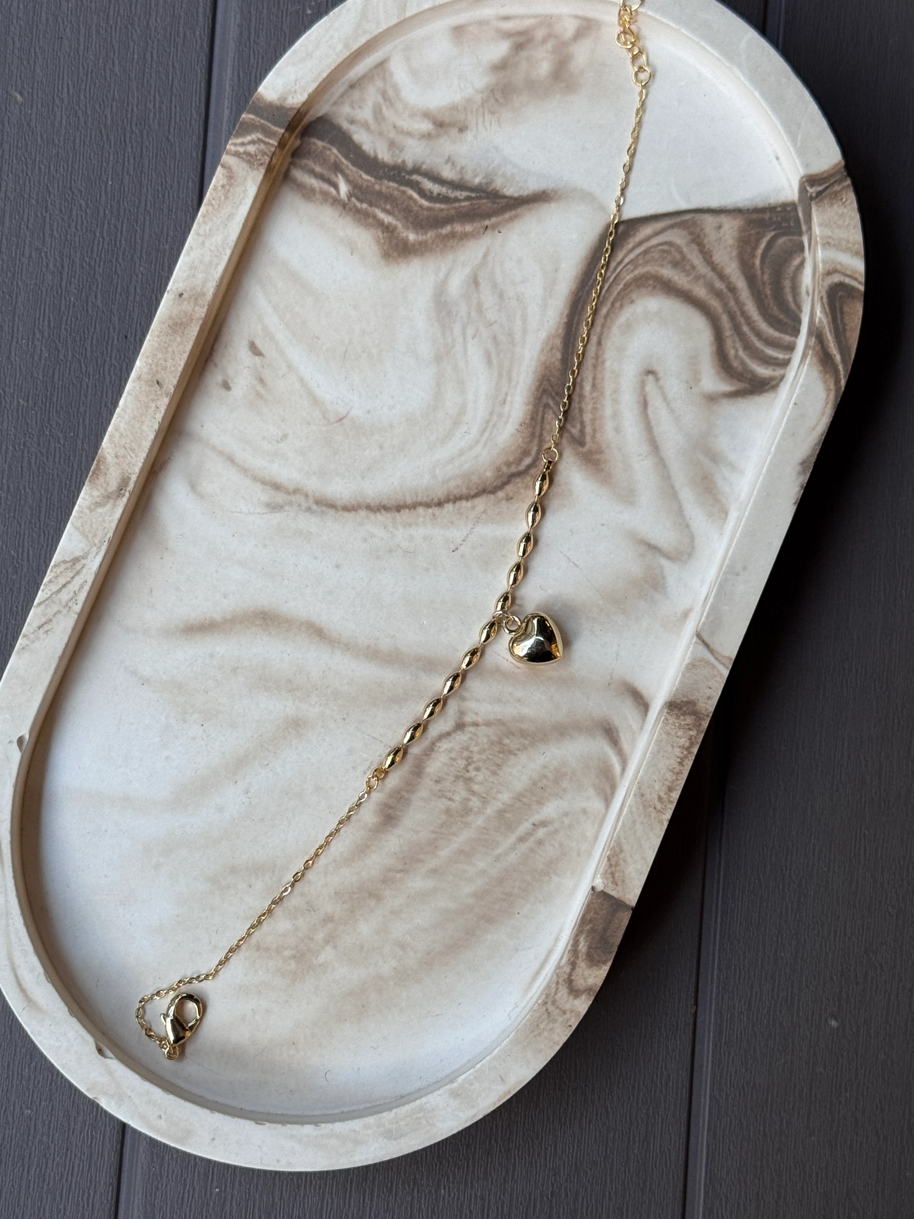 Minimal Kalp Bileklik