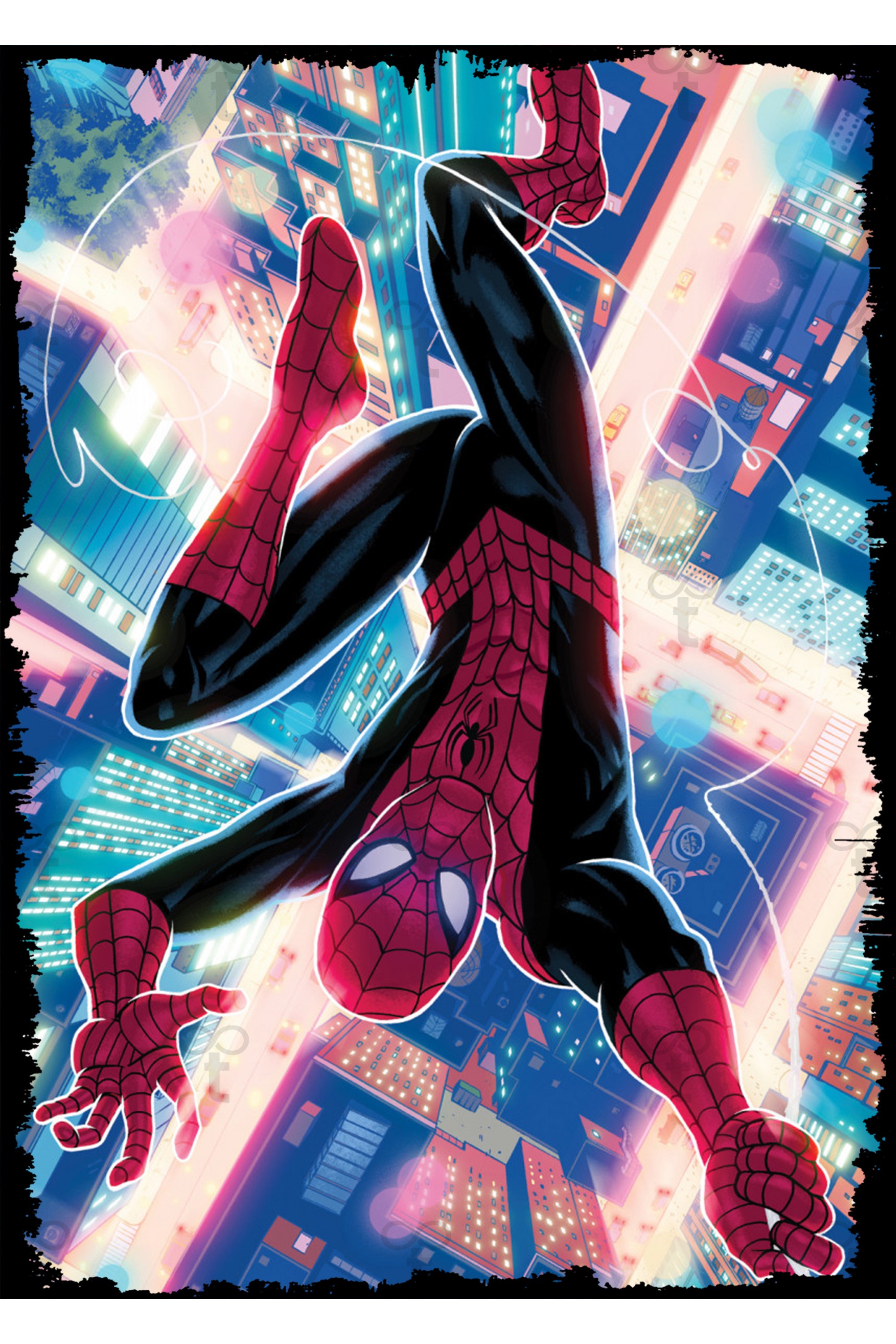 Spider-Man Kahraman Temalı Ahşap Tablo